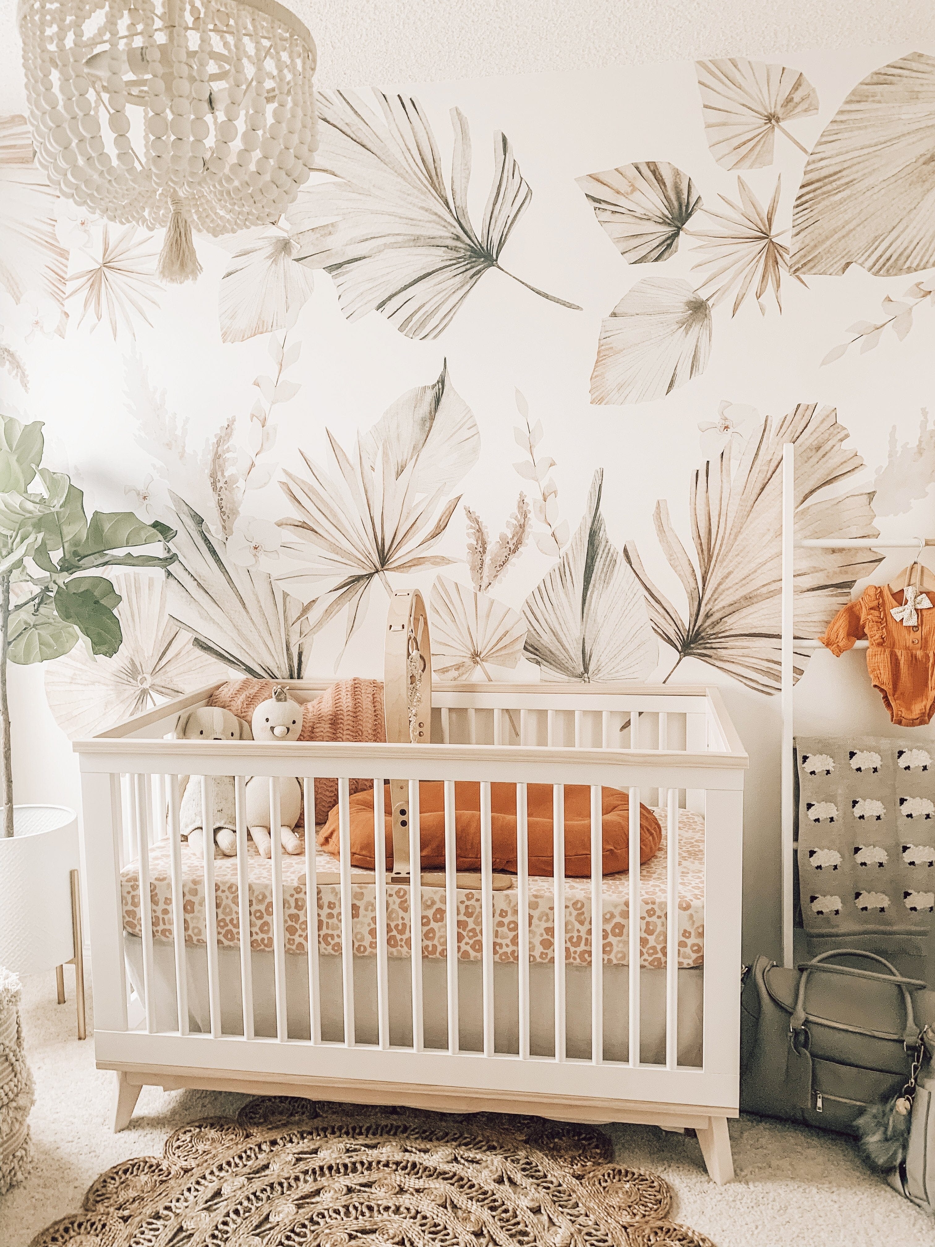 How To Create A Bohemian Nursery Accent Wall With Wall Decals