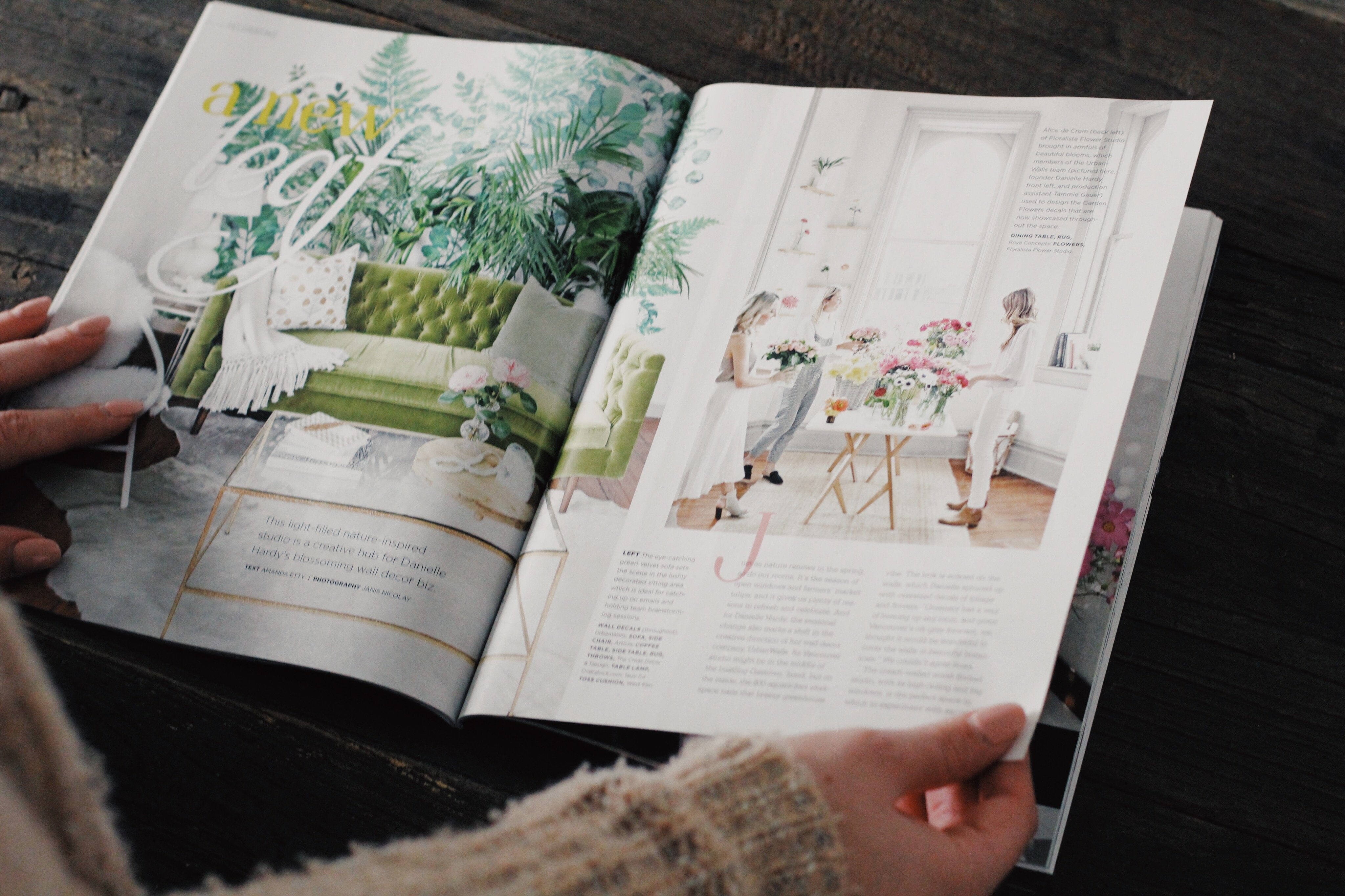 Urbanwalls Featured in Style At Home