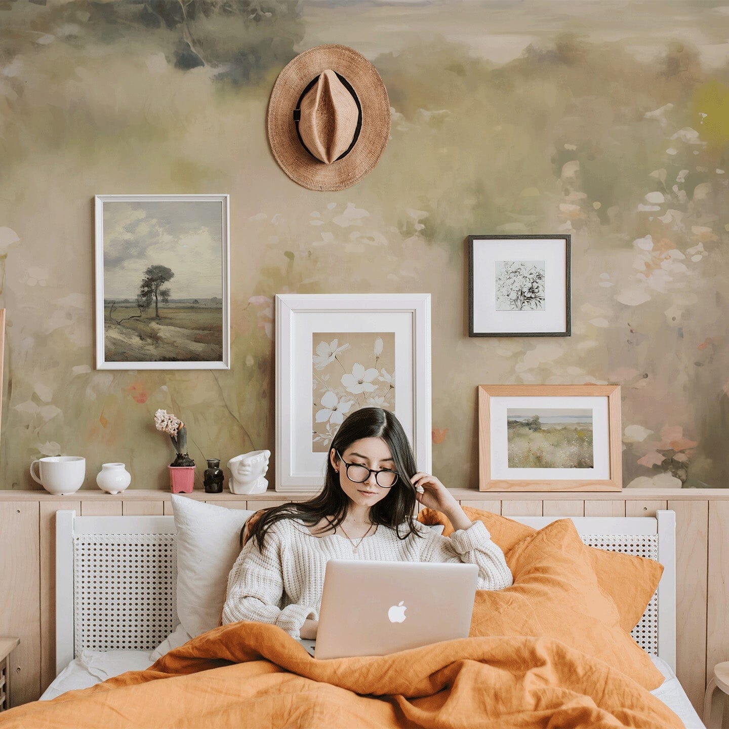 30 - Wildflower Meadows Wall Mural Murals Urbanwalls