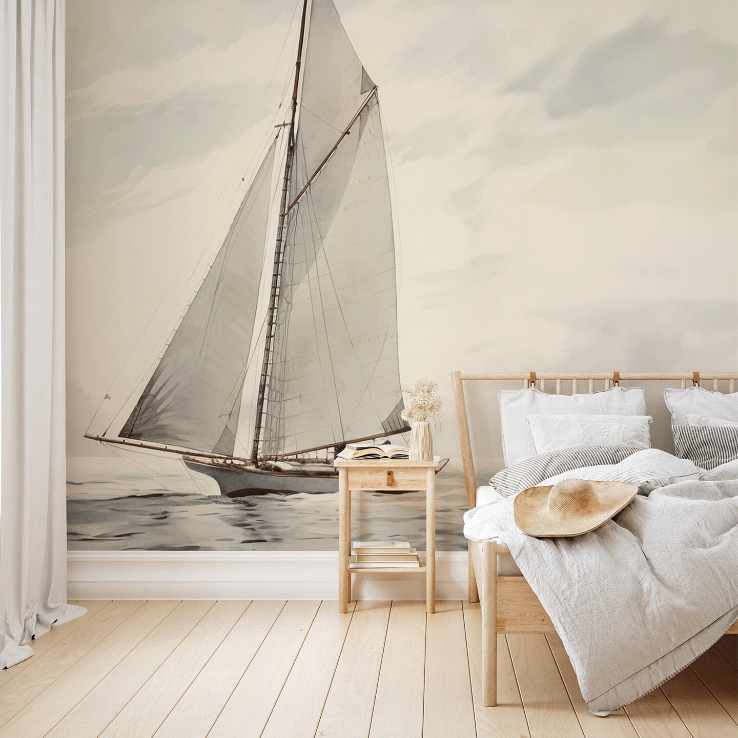 78 - Setting Sail Wall Mural Murals Urbanwalls 