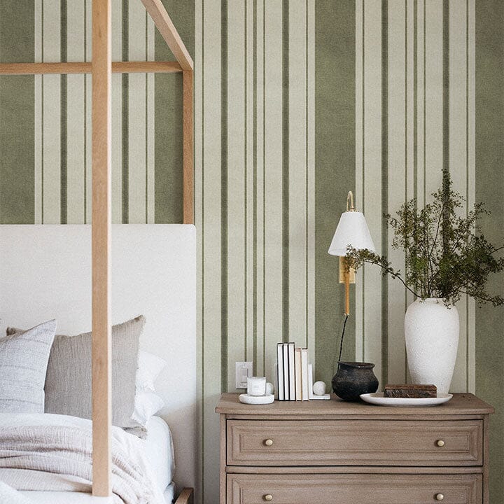 Balanced Stripe Wallpaper Wallpaper Kristen Forgione