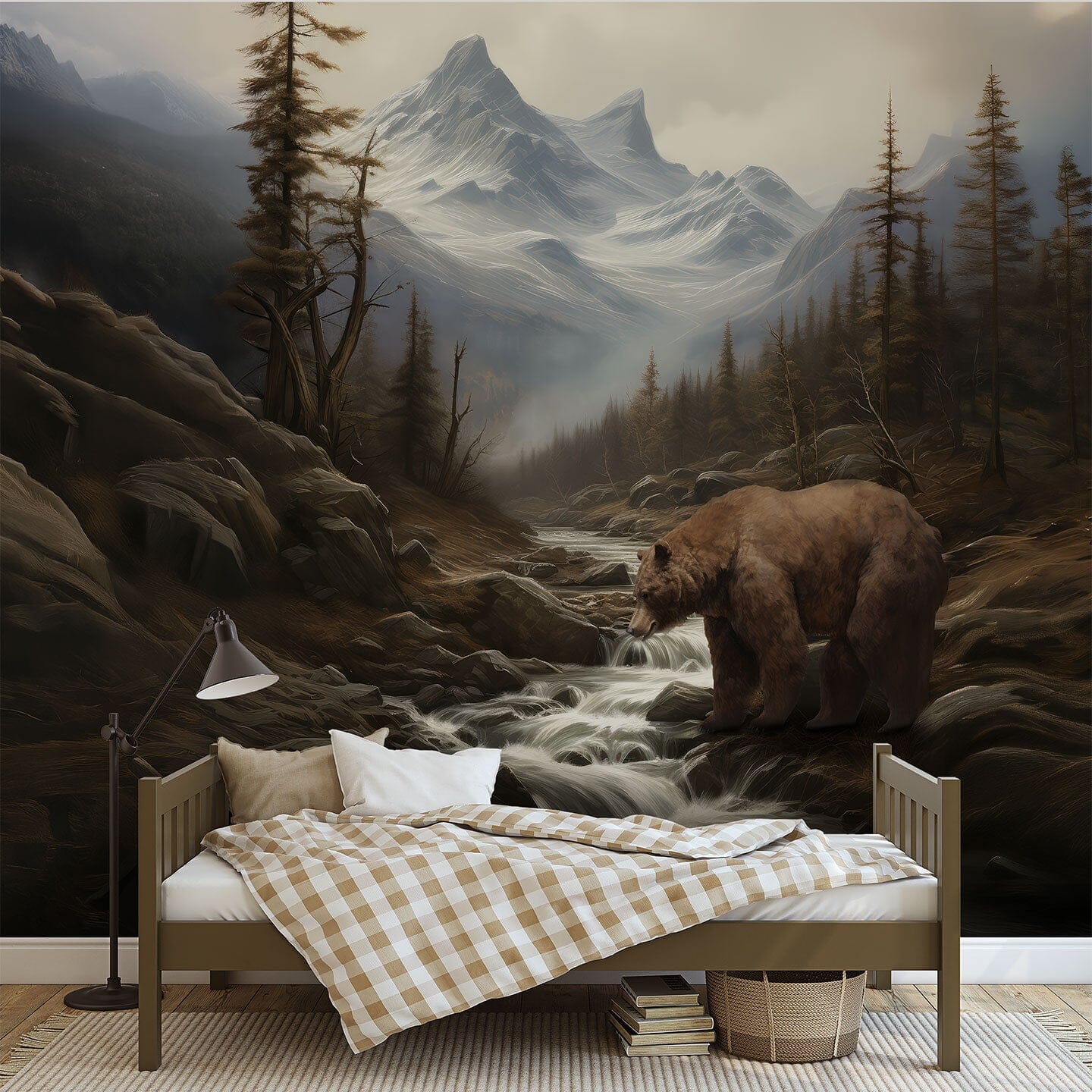 Bear Wall Mural Murals Urbanwalls