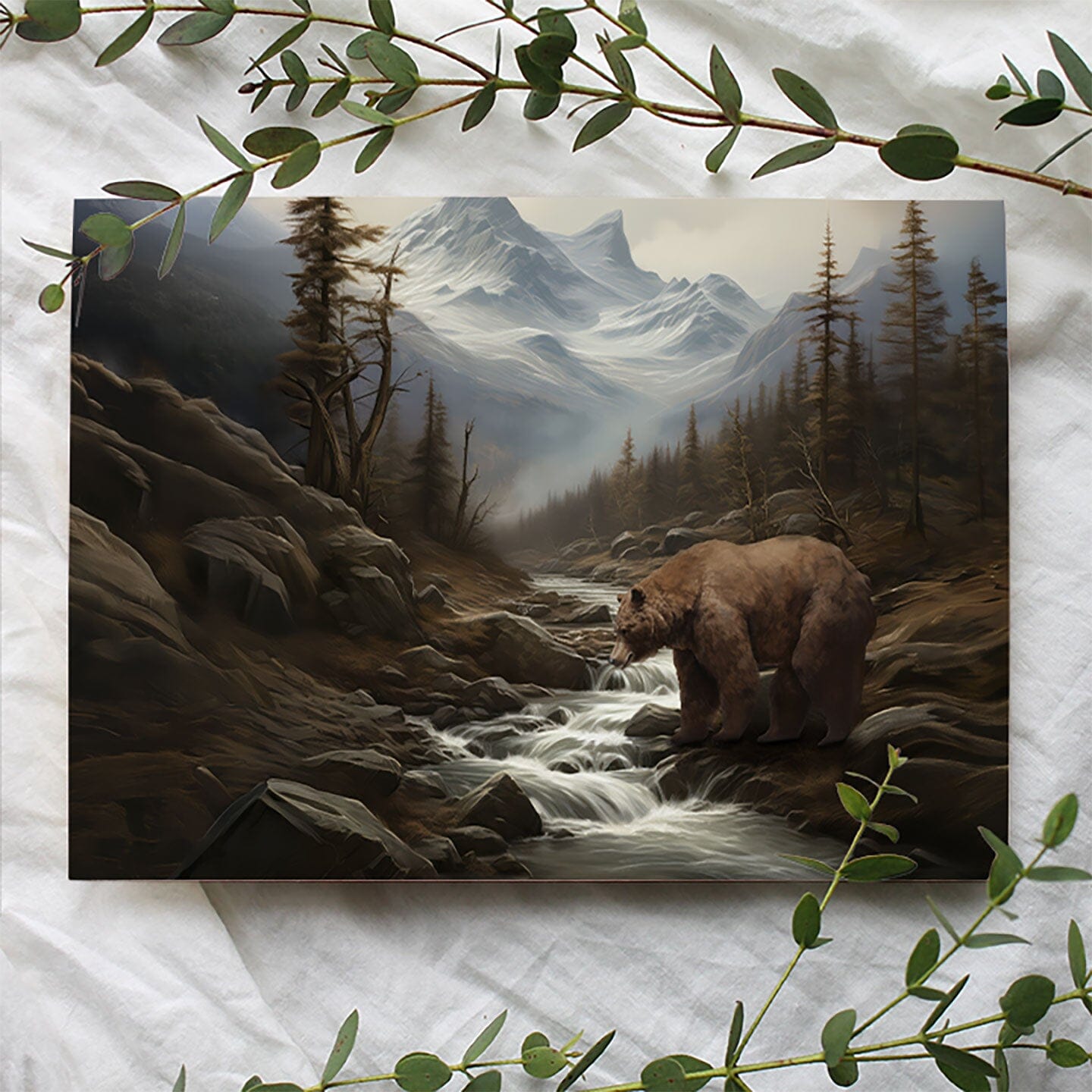 Bear Wall Mural (Not Approved) Murals Urbanwalls