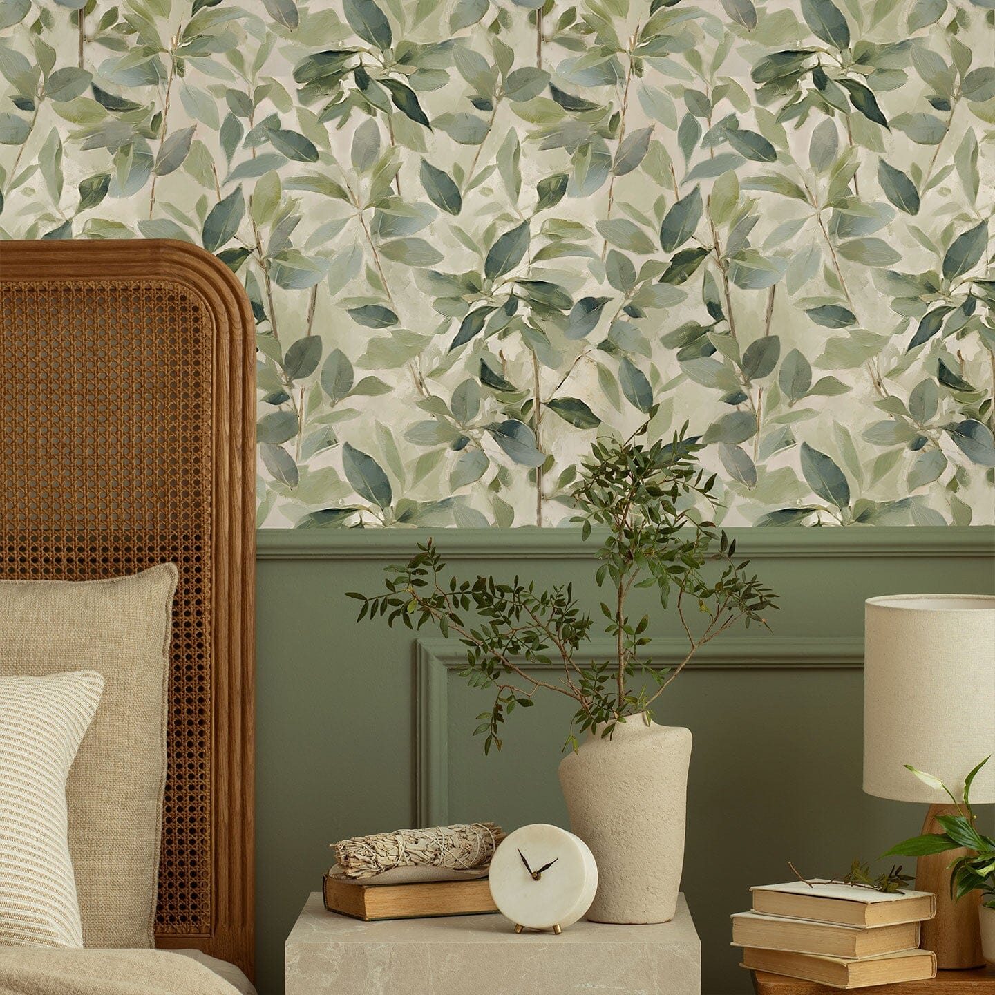 Botanical Bliss Wallpaper Wallpaper Urbanwalls