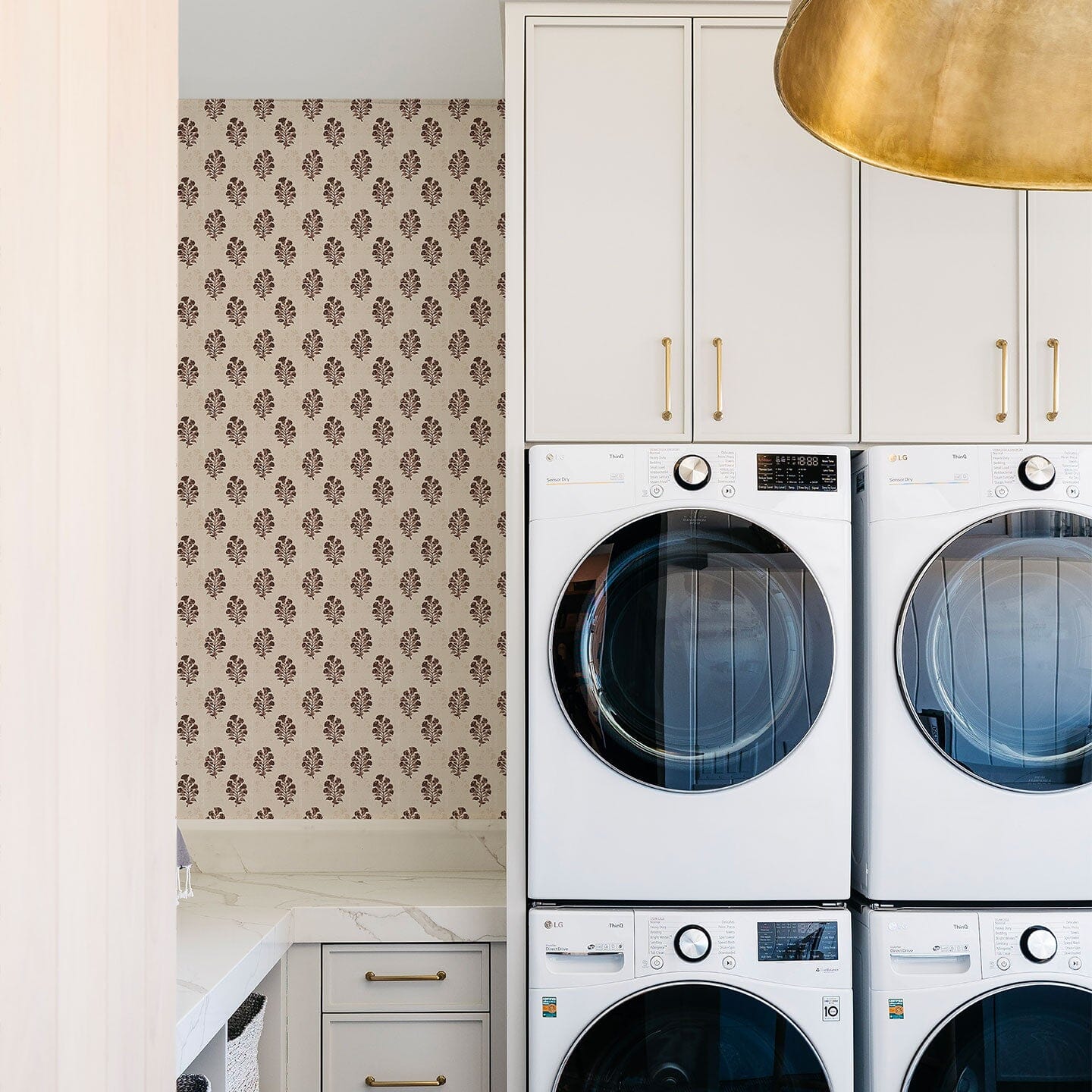 Botanical Block Wallpaper Wallpaper Kristen Forgione