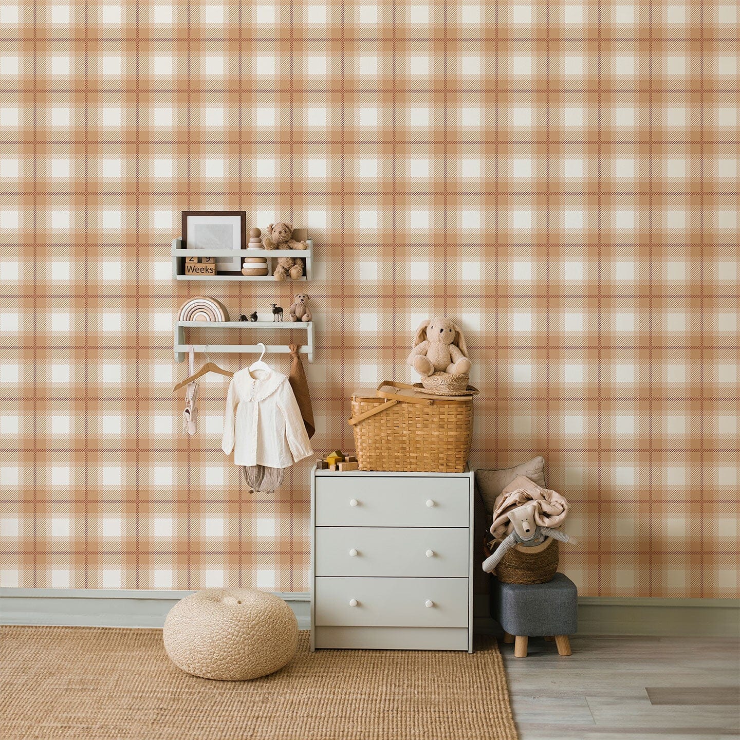 Checkered Charm Wallpaper Wallpaper Urbanwalls
