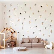 Dancer Wall Decals Decals Urbanwalls Standard Wall Full Order Colorful