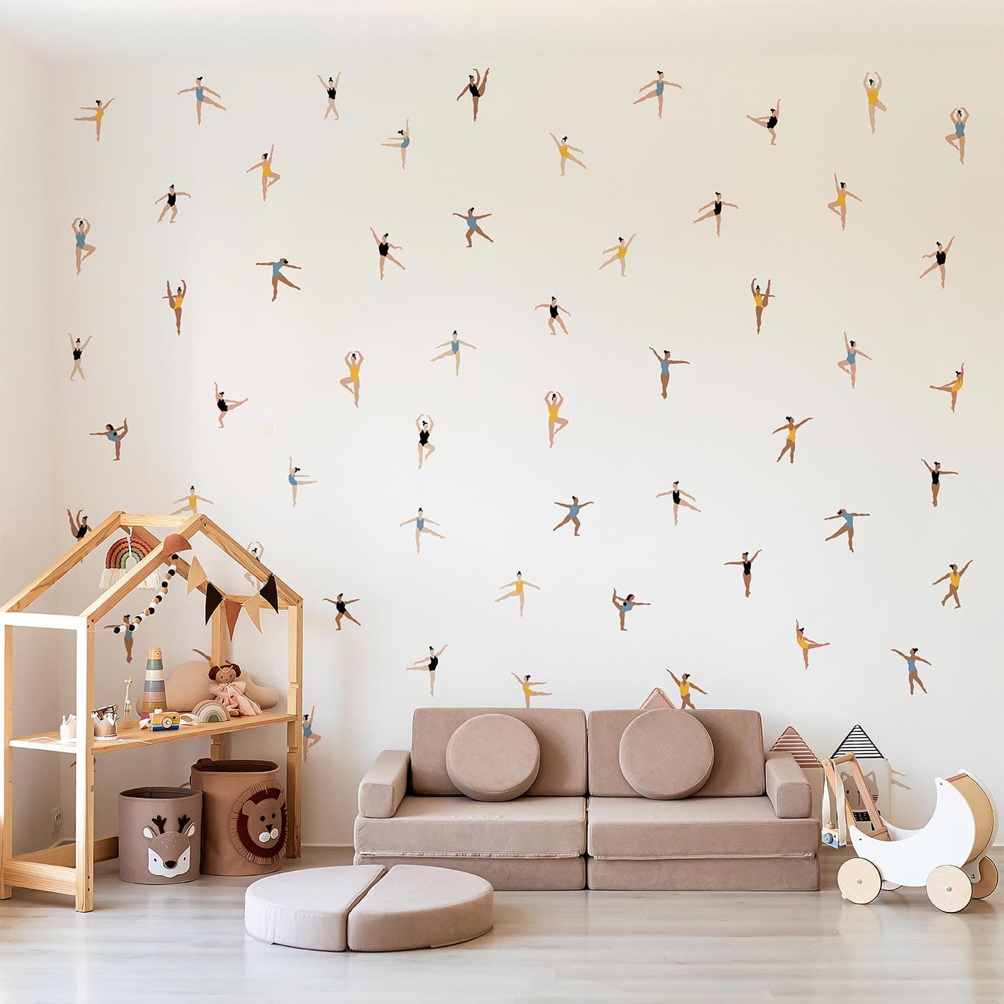 Dancer Wall Decals Decals Urbanwalls Standard Wall Full Order Colorful