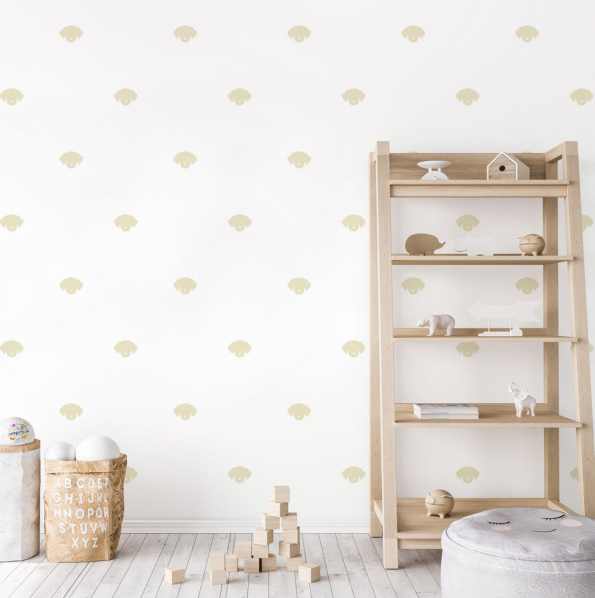 Dog Wall Decals Decals Urbanwalls Beige