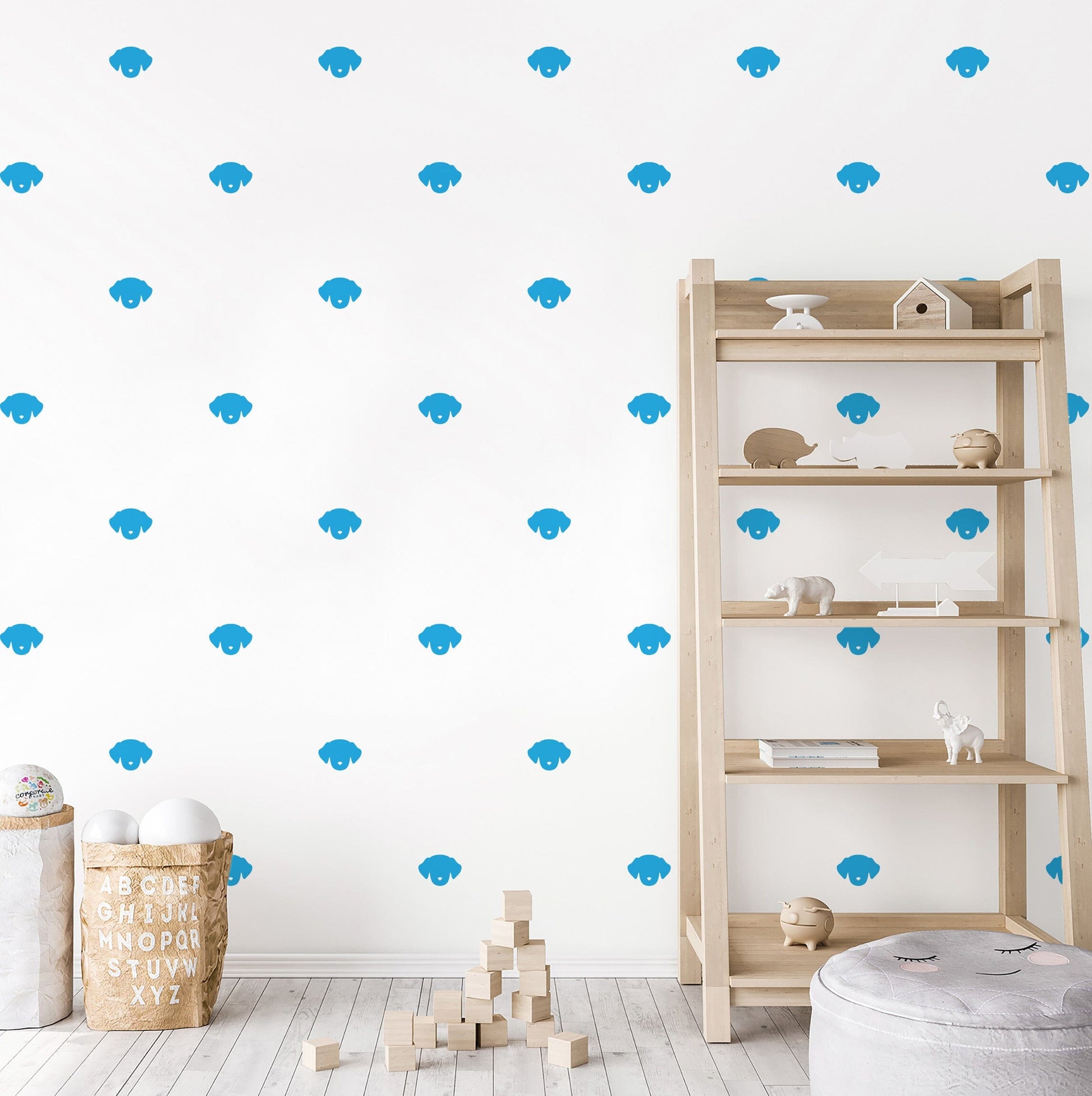 Dog Wall Decals Decals Urbanwalls Blue