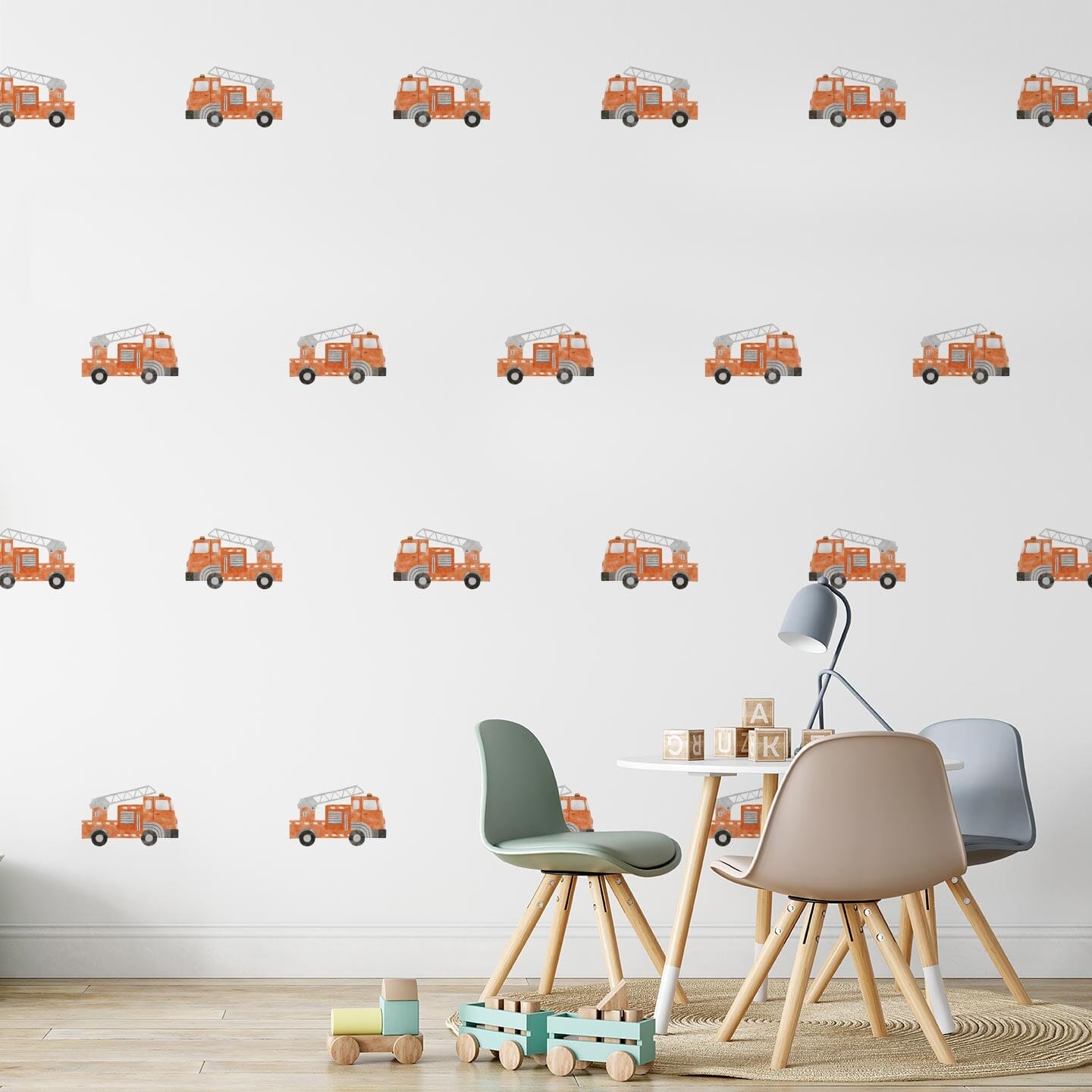 Fire Truck Wall Decals Decals Urbanwalls