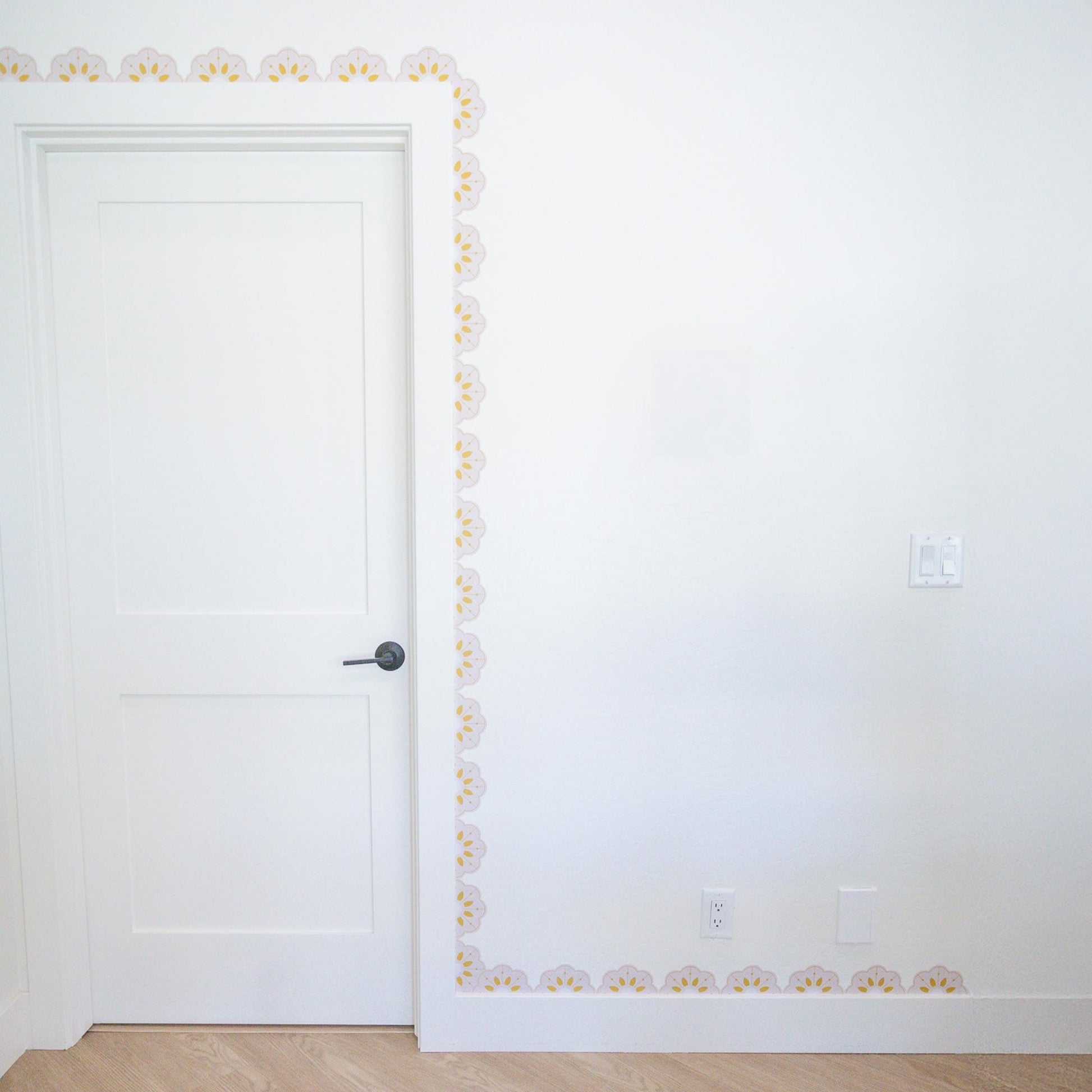 Fleur Scallop Wall Decal Decals Urbanwalls