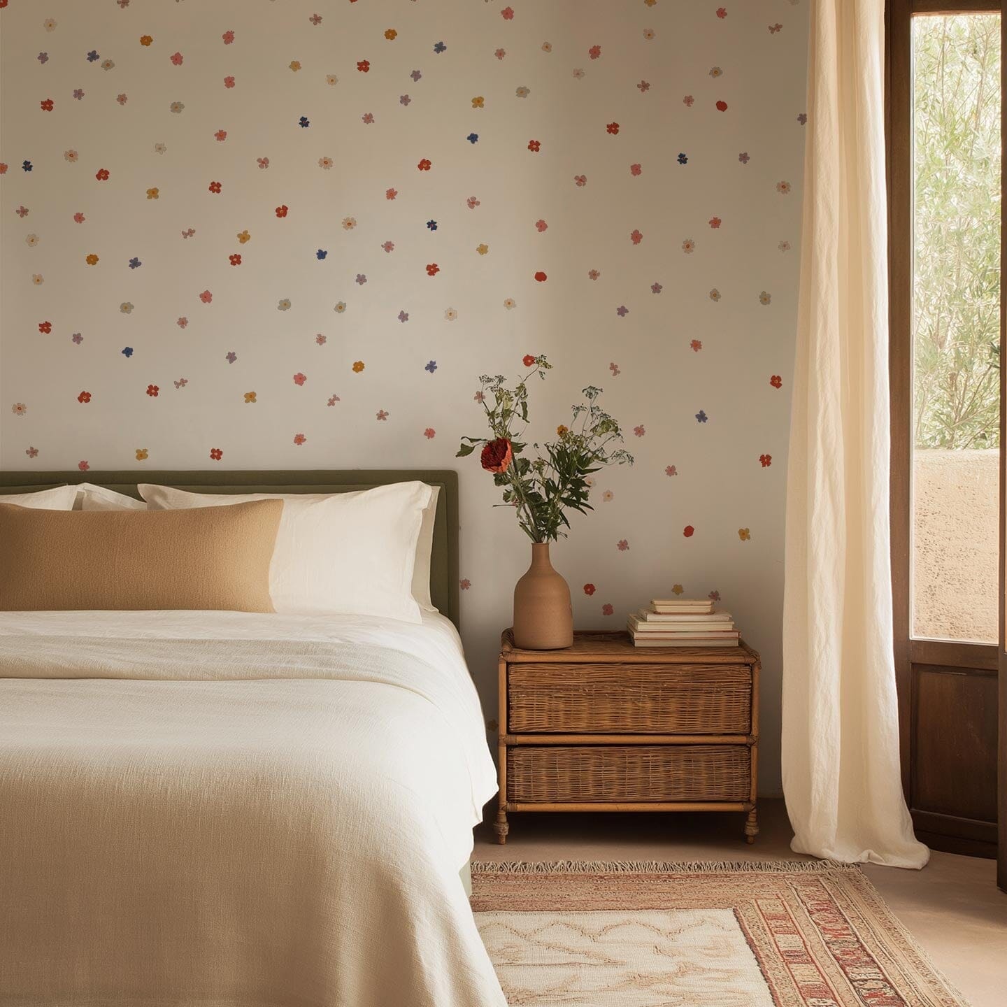 Floral Harmony Wall Decals Decals Urbanwalls