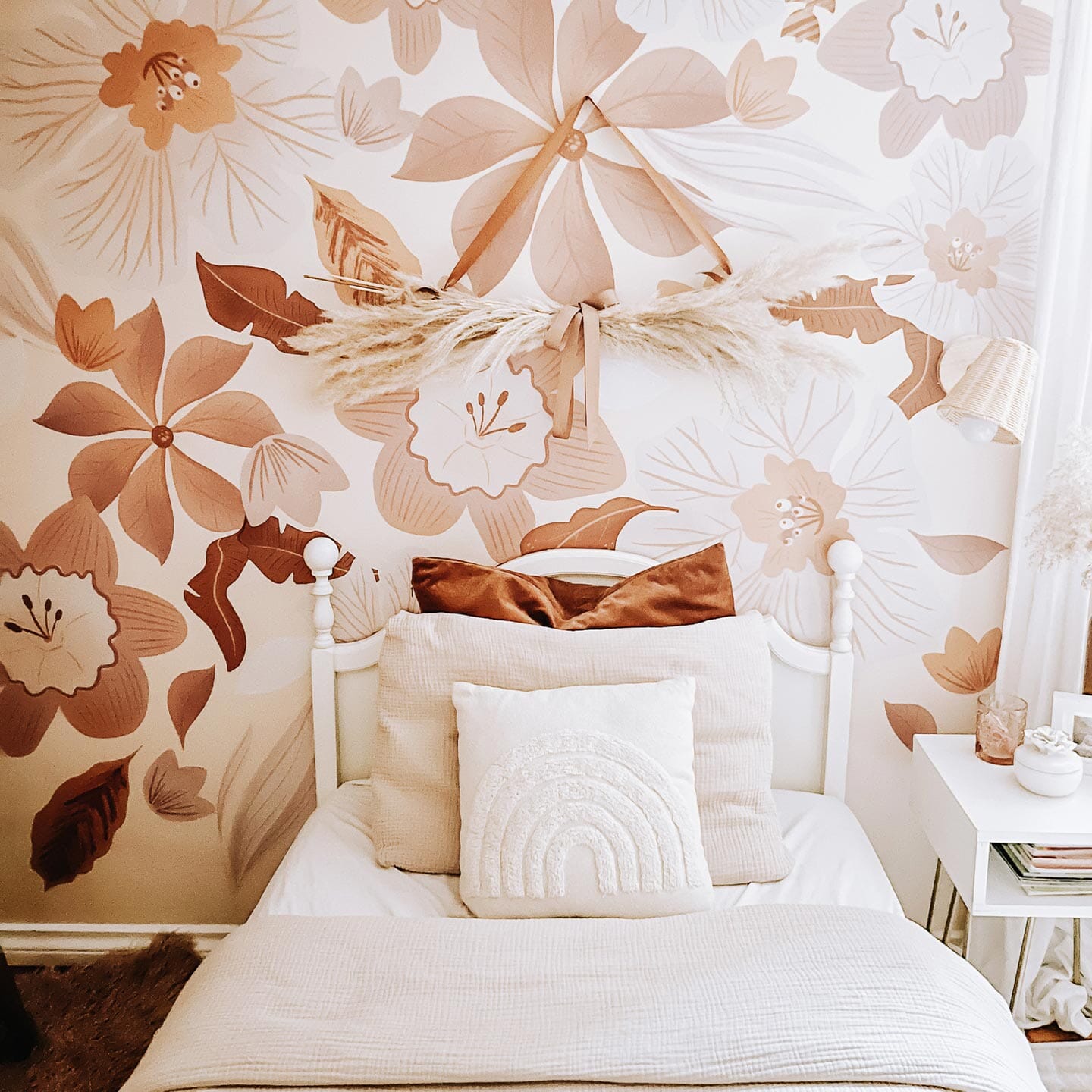 Island Flower Wall Decals Decals Urbanwalls