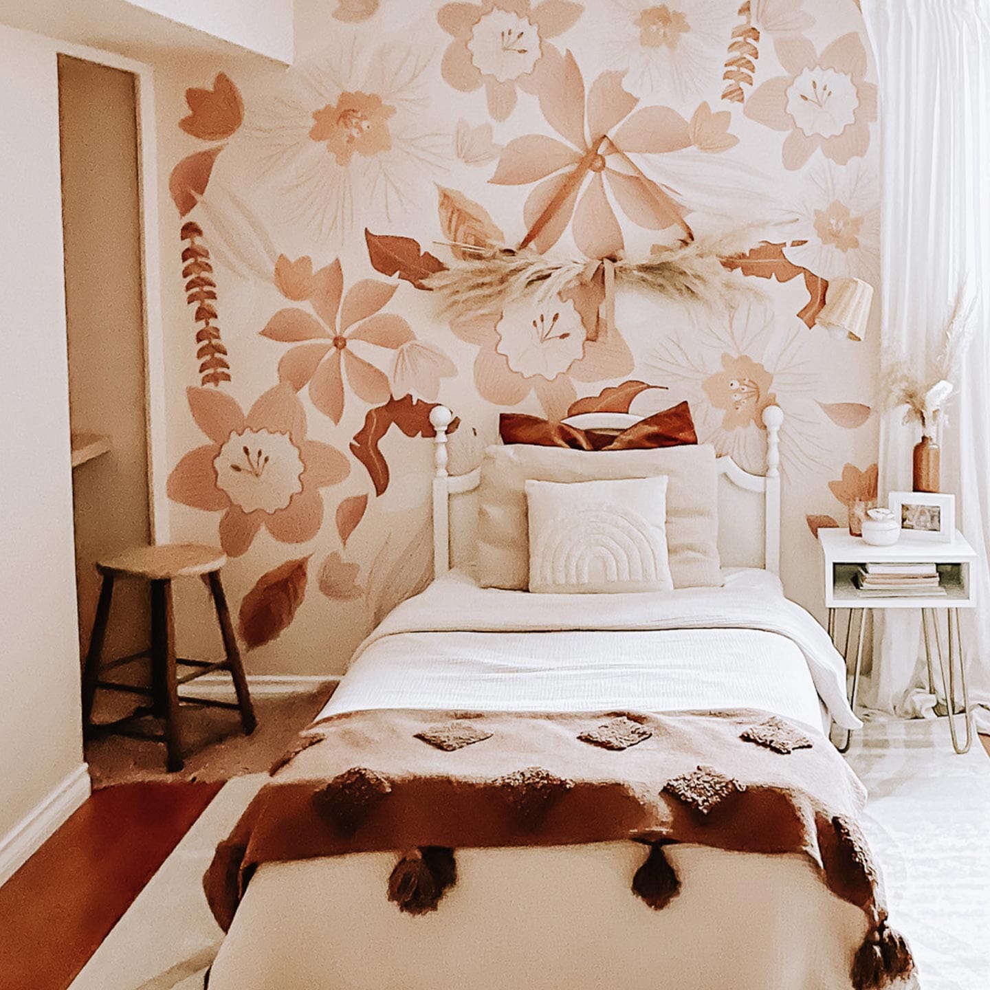 Island Flower Wall Decals Decals Urbanwalls