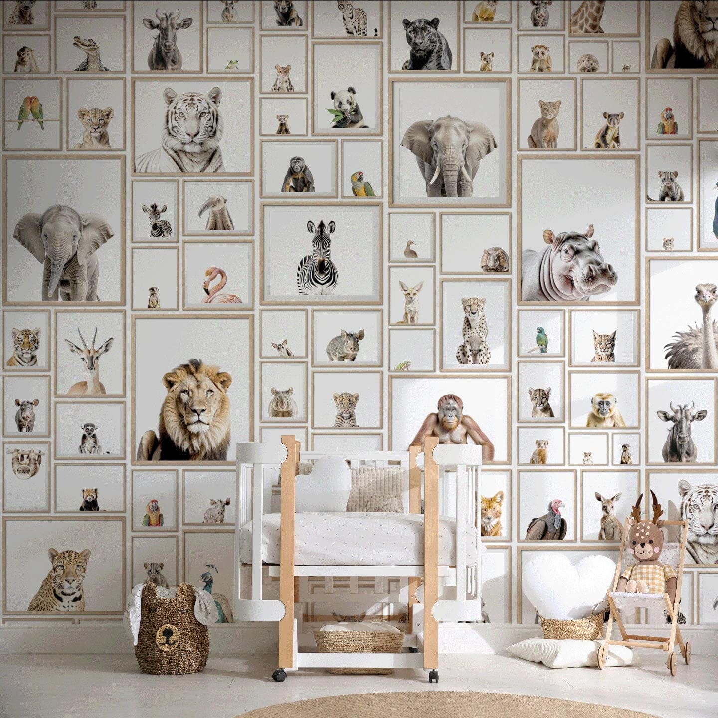 Jungle Animal Wallpaper Murals Urbanwalls