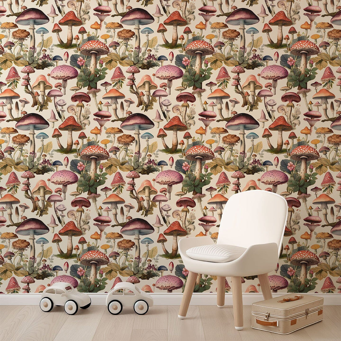 Mushroom Wallpaper Wallpaper Urbanwalls