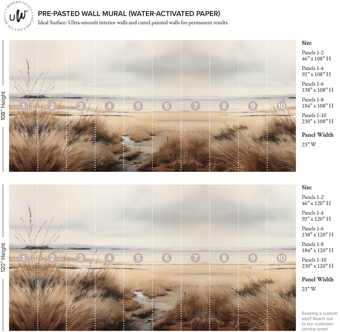 Ocean Bay Wall Mural (Not Approved) Murals Kristen Forgione