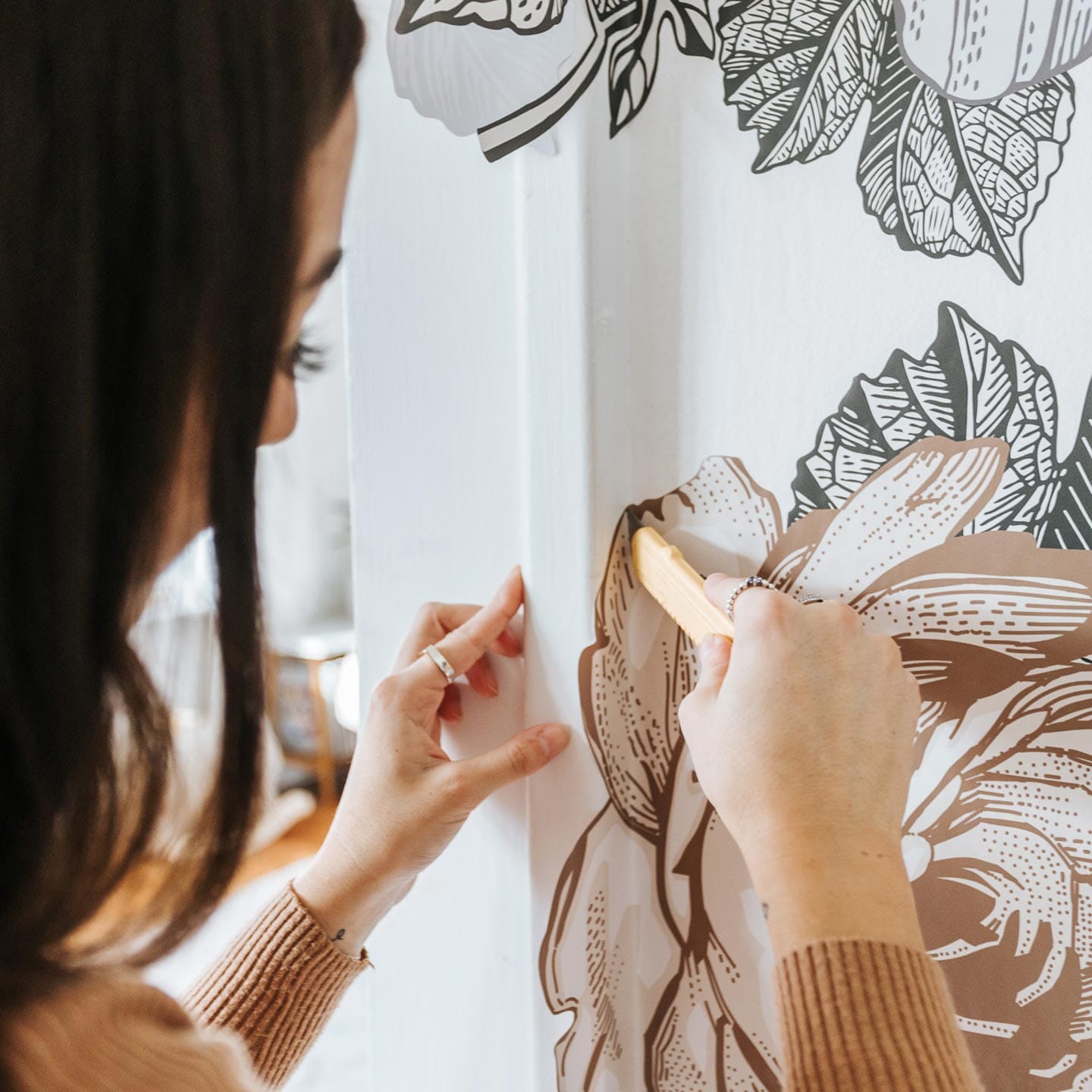 Prairie Floral Wall Decals Decals Urbanwalls