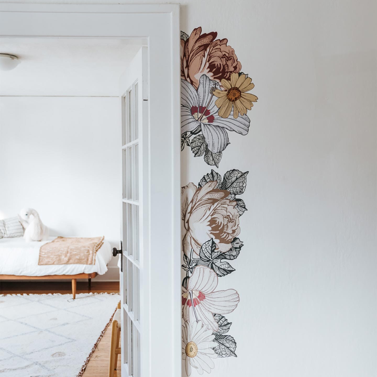 Prairie Floral Wall Decals Decals Urbanwalls Standard Wall Buttercup Quarter Order