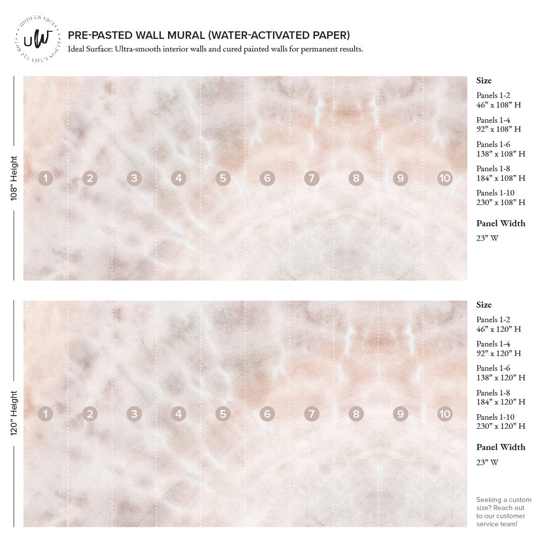 Radial Tie-Dye Wall Mural Murals Urbanwalls