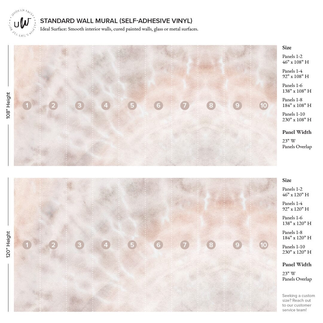 Radial Tie-Dye Wall Mural Murals Urbanwalls