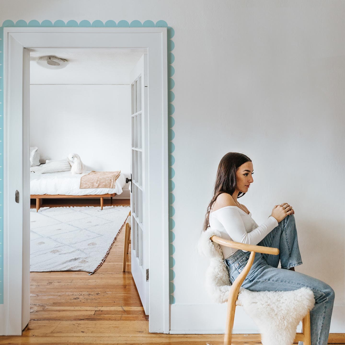 Scalloped Border Wall Decal Decals Urbanwalls