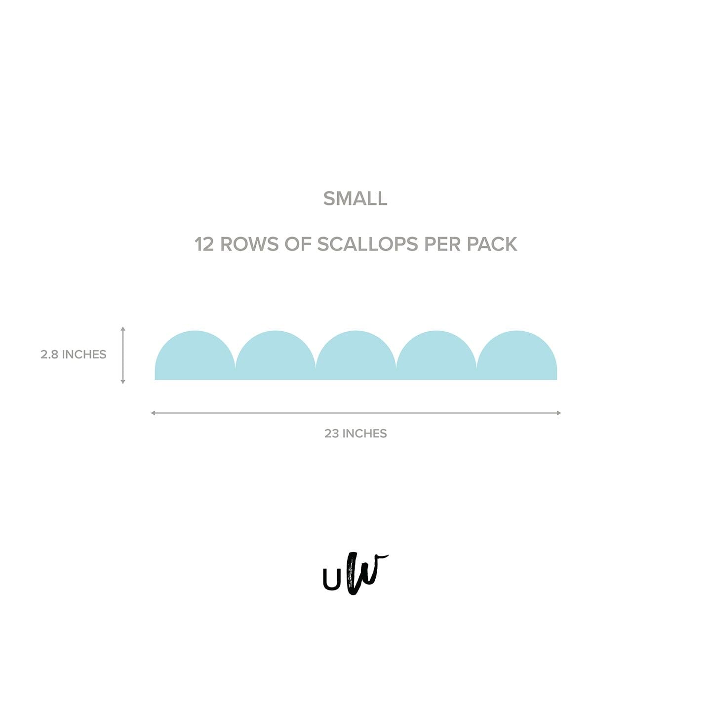 Scalloped Border Wall Decal Decals Urbanwalls