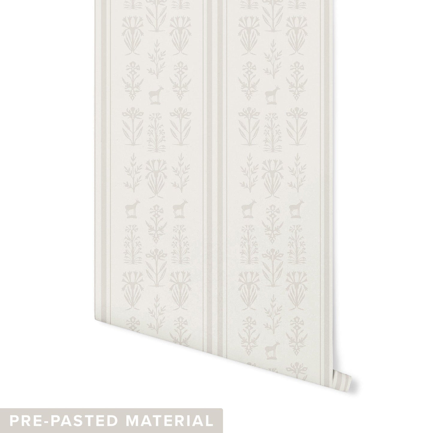 Seasonal Forage Wallpaper Wallpaper Mia Parres Pre-pasted Light Loon DOUBLE ROLL : 46" X 4 FEET