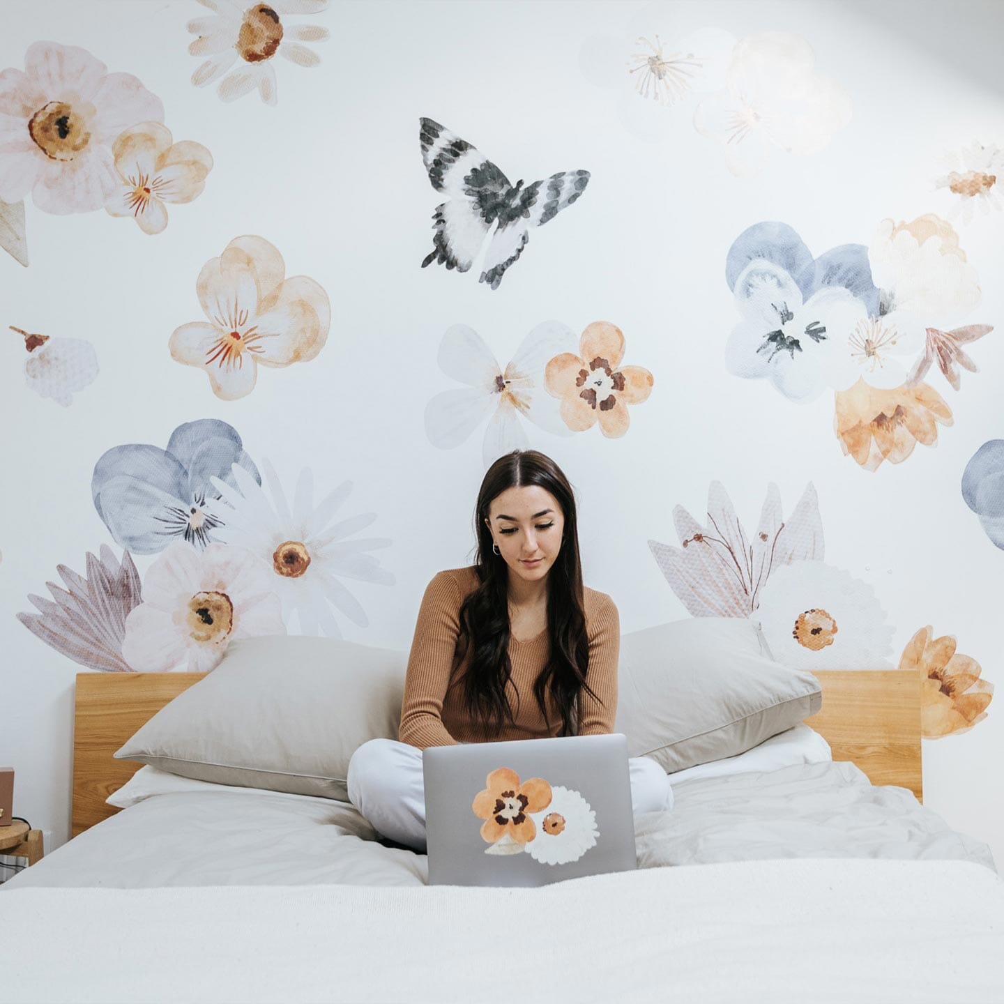 Springtime Floral Wall Decals Decals Urbanwalls