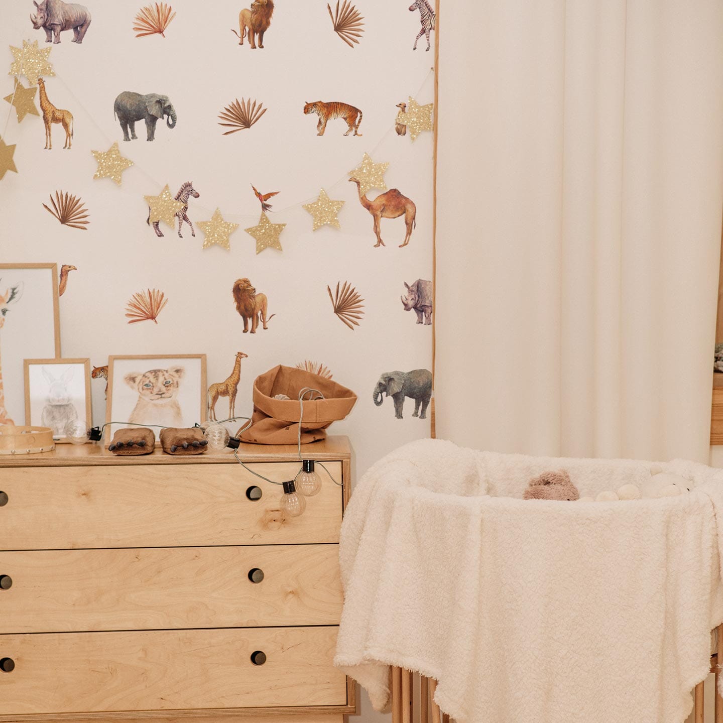 Summer Safari Animal Wall Decals Decals Urbanwalls