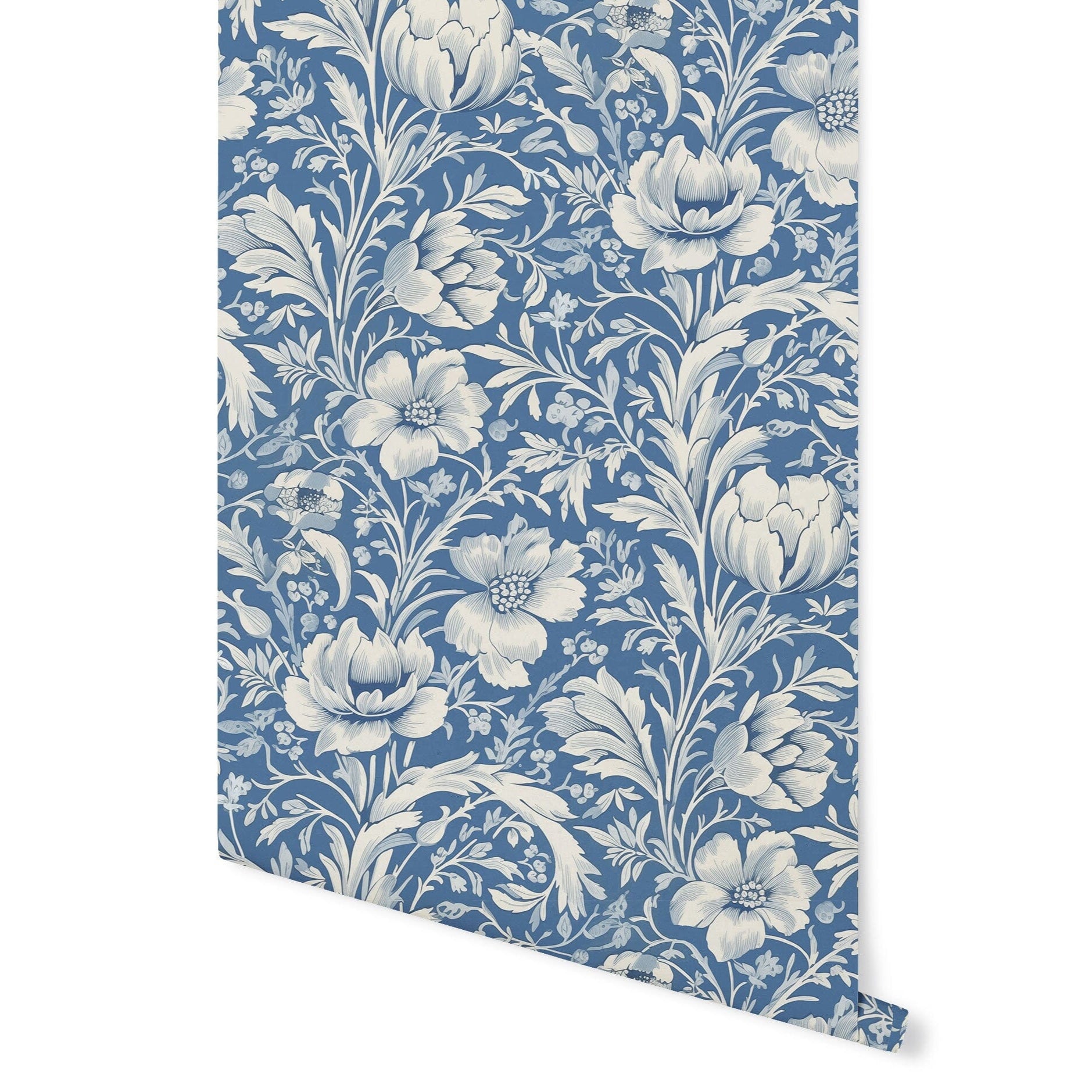 Velvet Blooms Wallpaper Wallpaper Urbanwalls