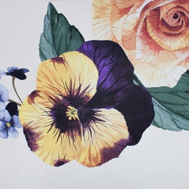 Vintage Floral Wall Decals Decals Urbanwalls
