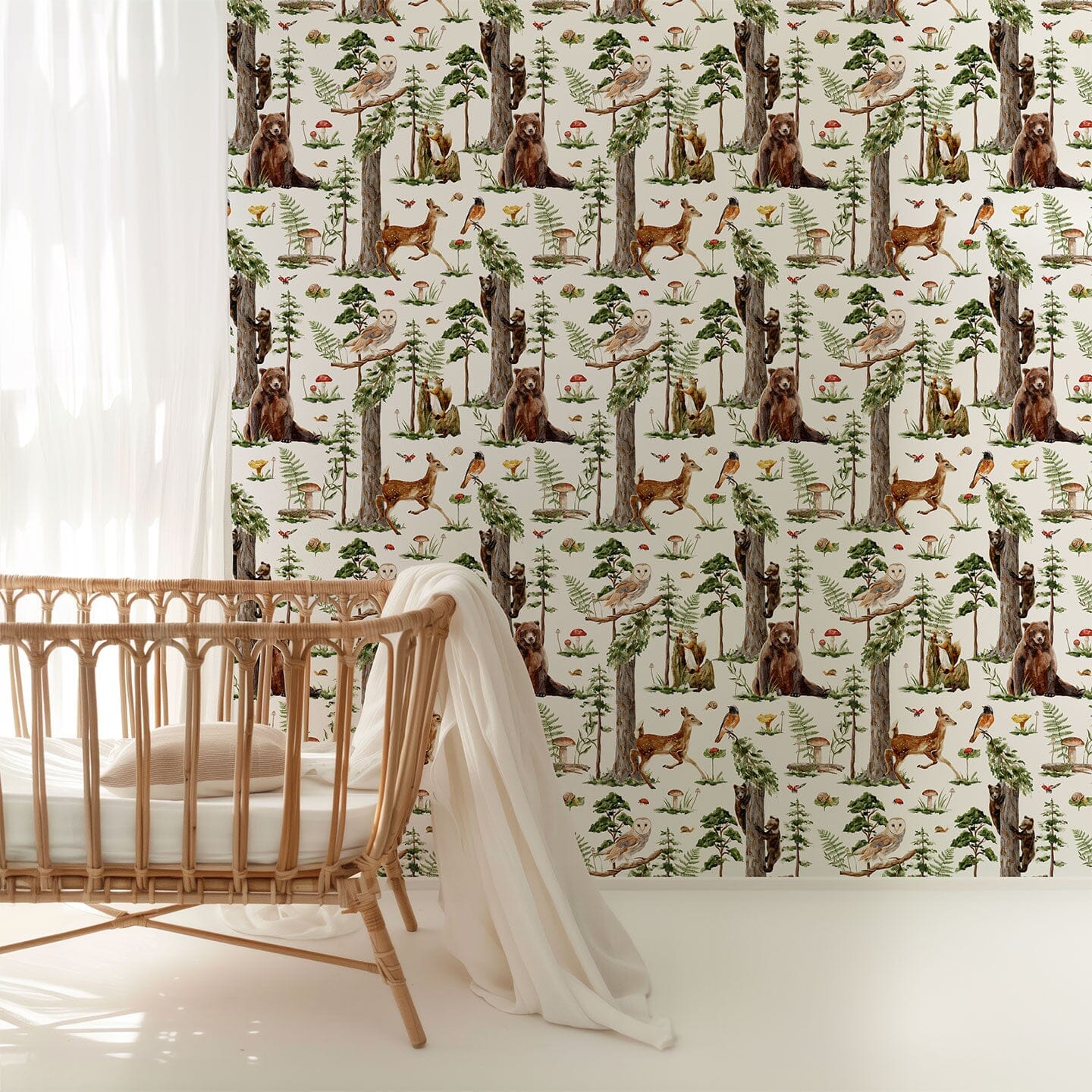 Woodland Escape Wallpaper Wallpaper Urbanwalls
