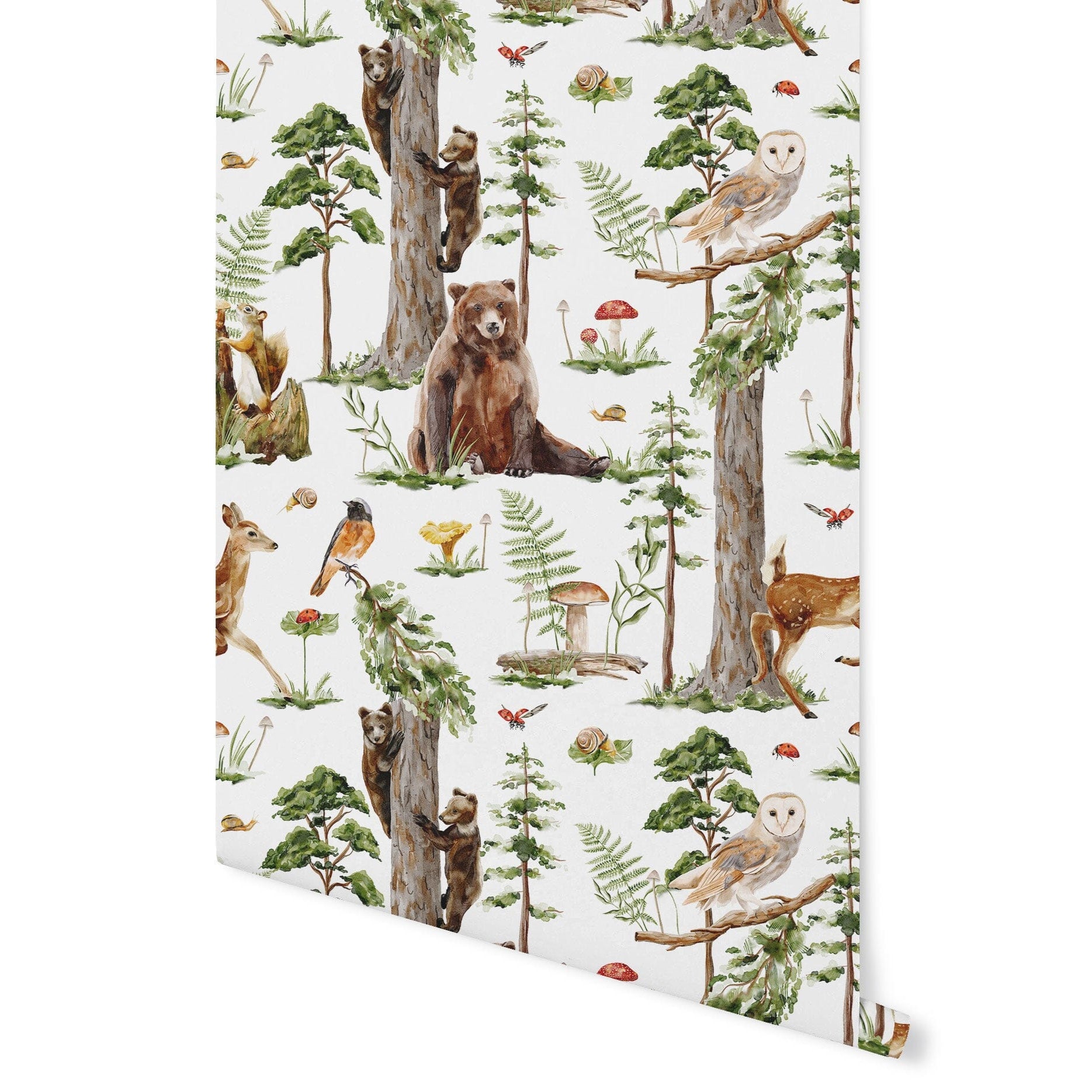 Woodland Escape Wallpaper Wallpaper Urbanwalls