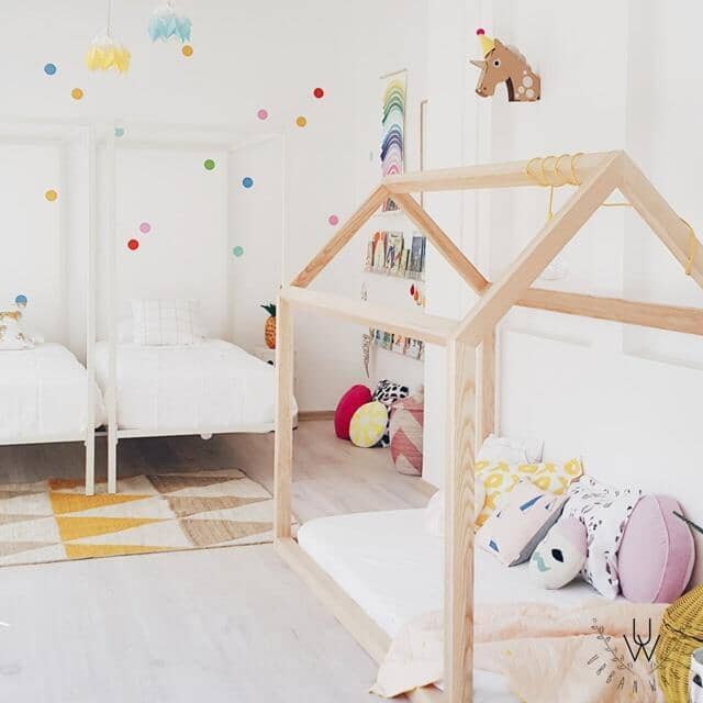 3 Inch Rainbow Confetti Dot Wall Decals Decals Urbanwalls