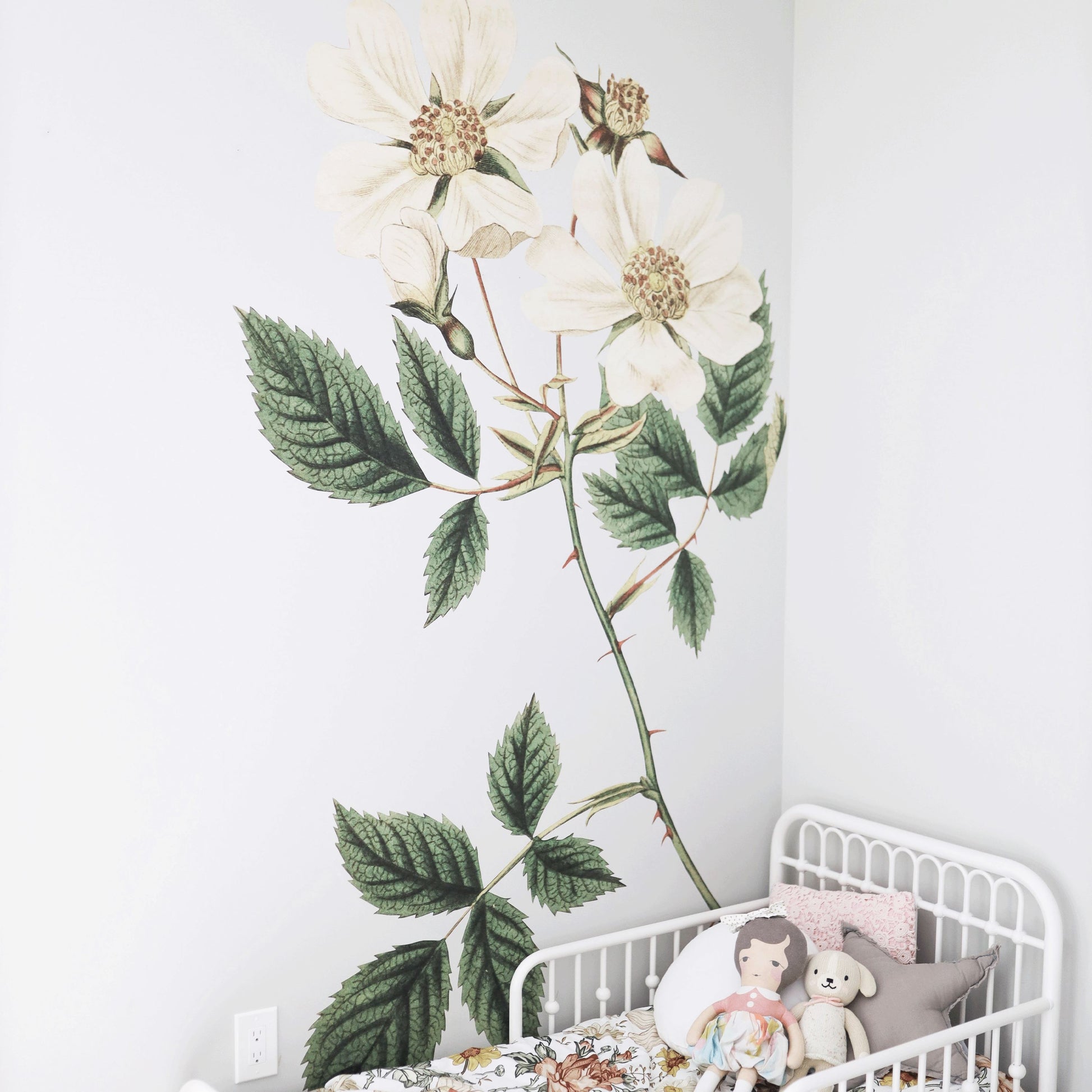 Ayrshire Rose Wall Decal Decals Urbanwalls
