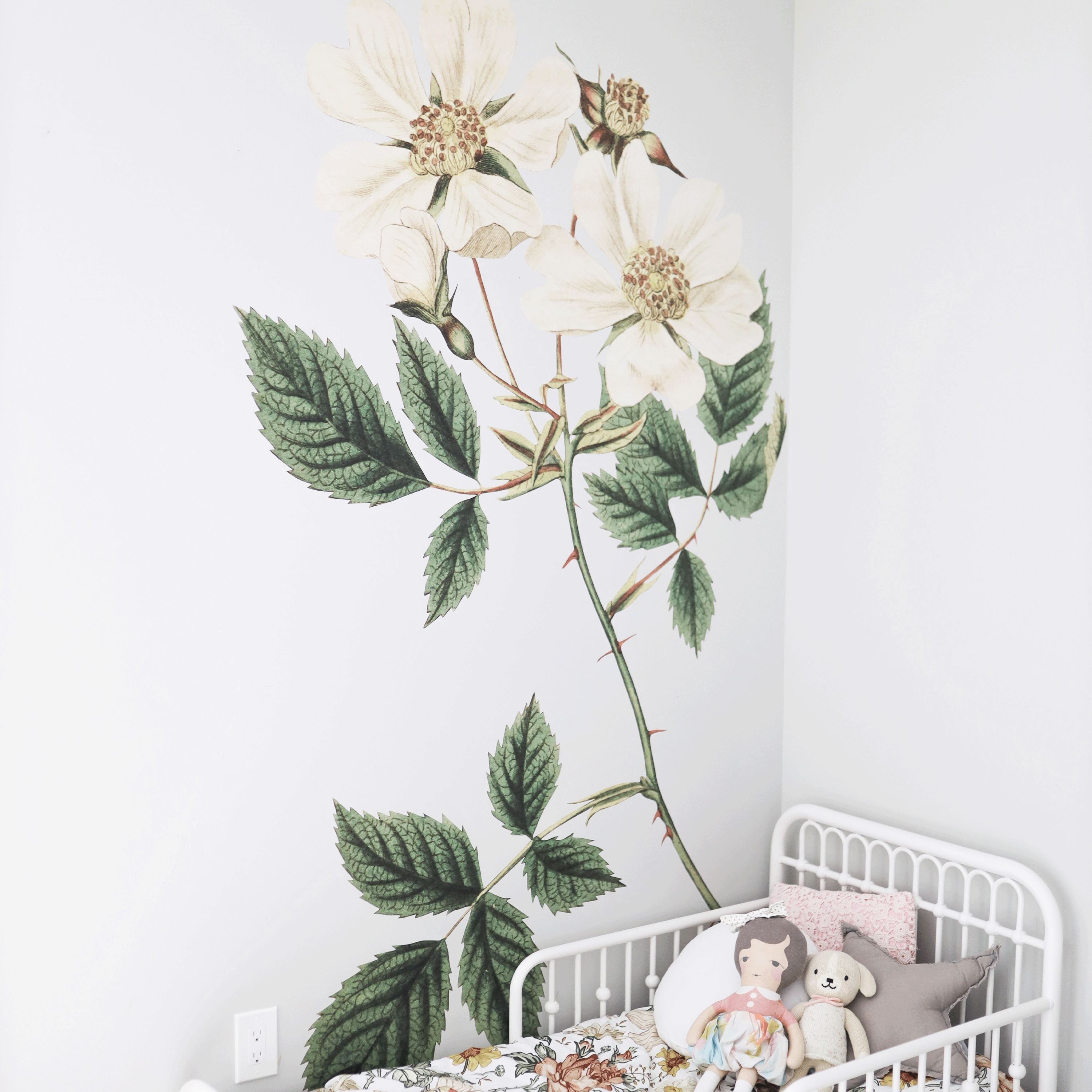 Ayrshire Rose Wall Decal Decals Urbanwalls