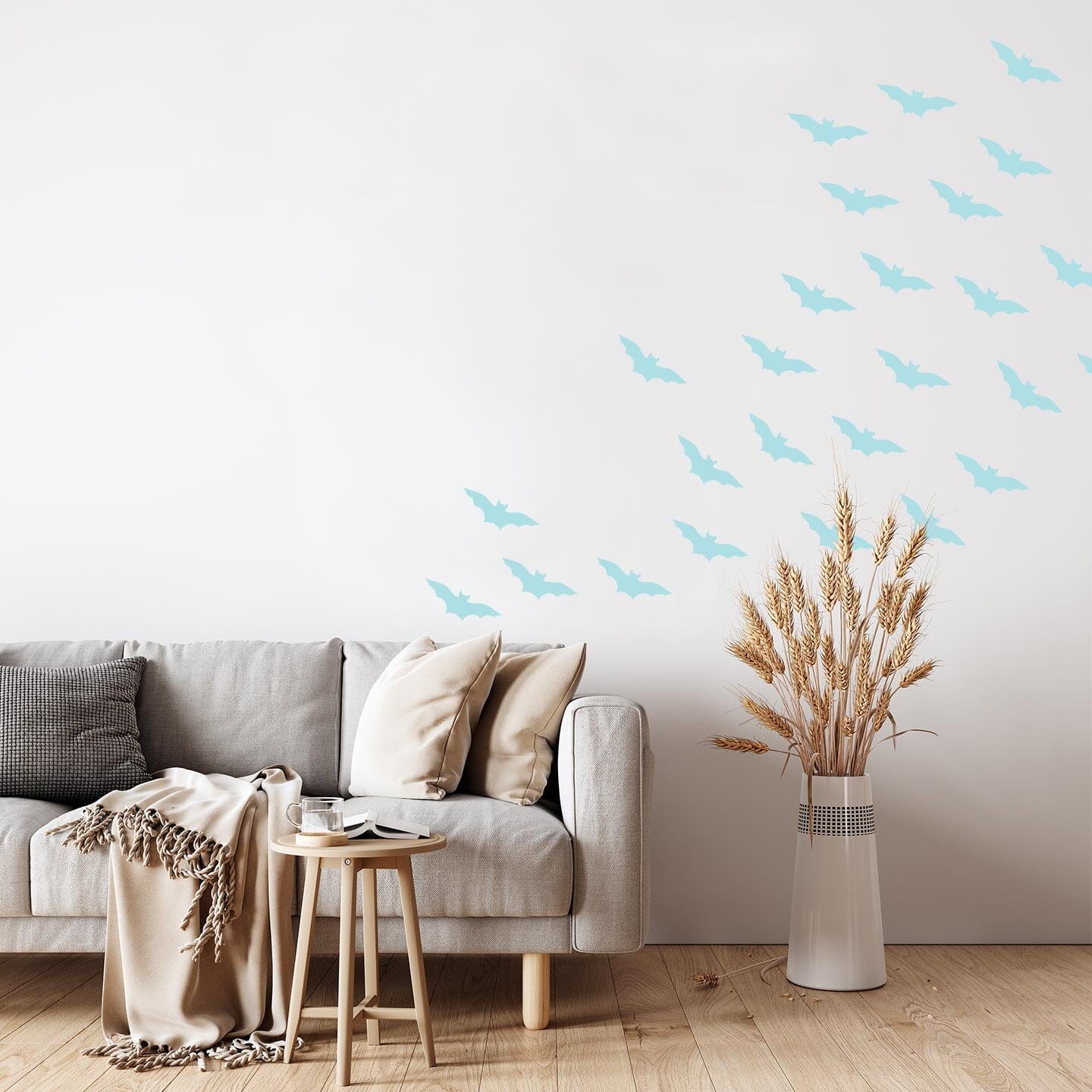 Bat Wall Decals Decals Urbanwalls Baby Blue