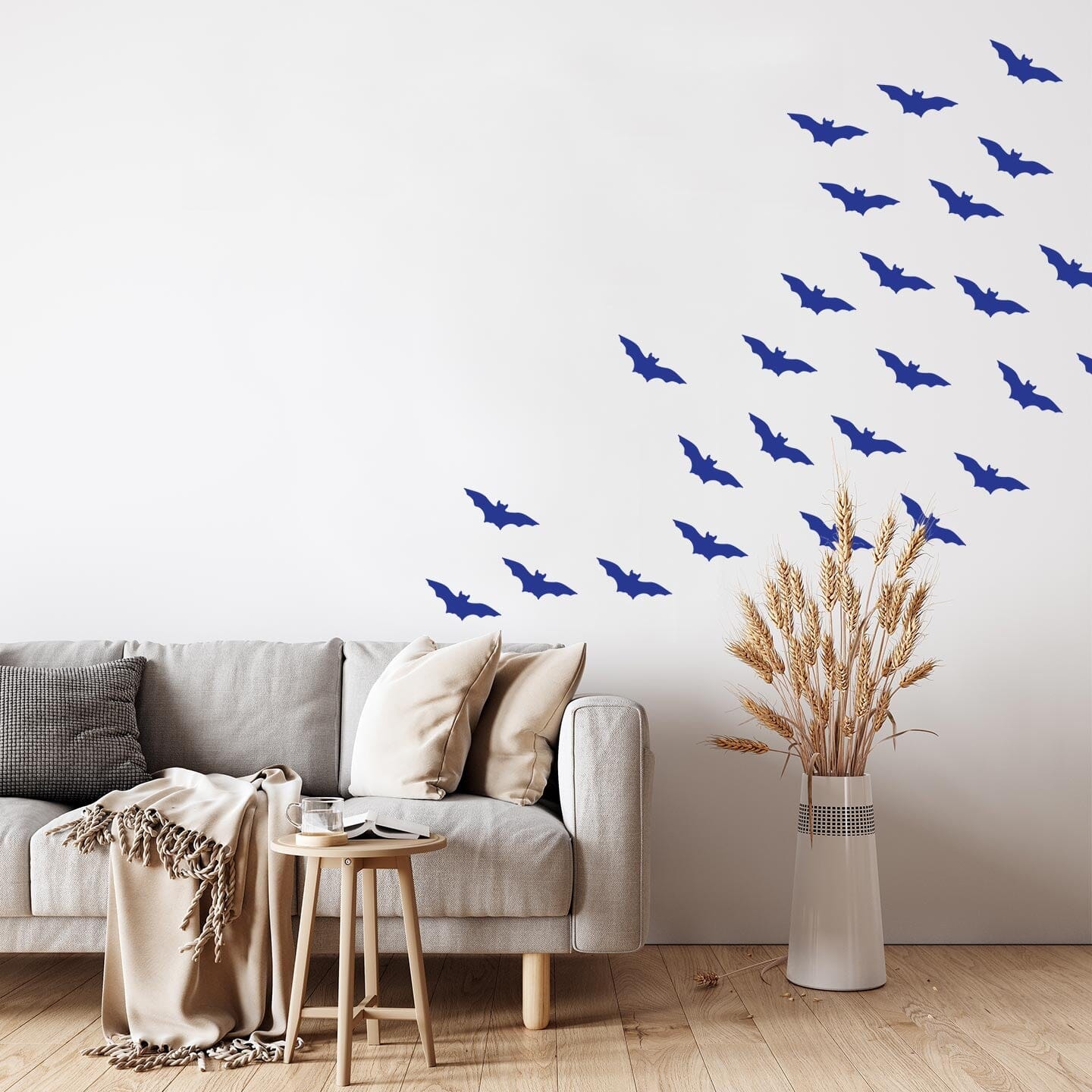 Bat Wall Decals Decals Urbanwalls Dark Blue