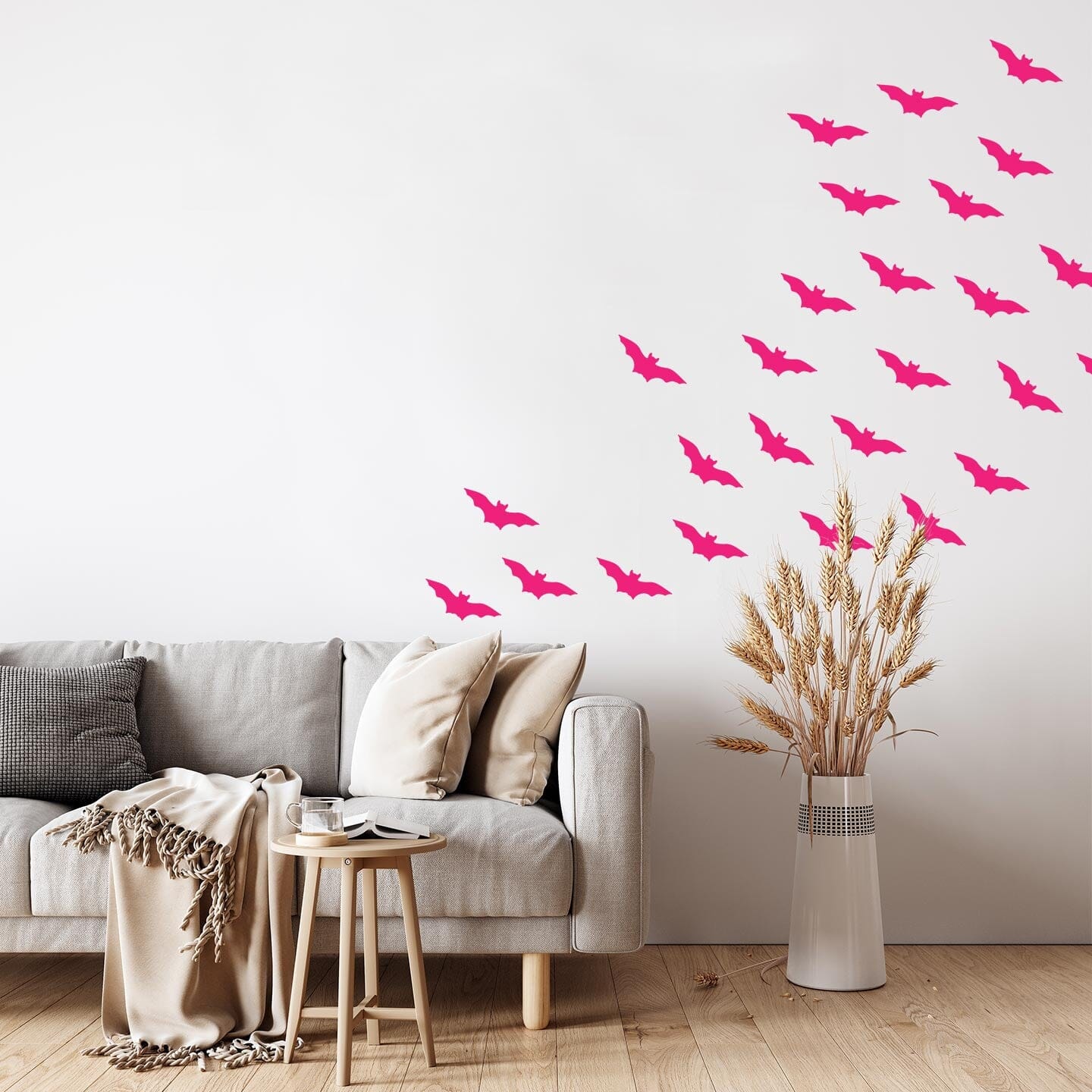 Bat Wall Decals Decals Urbanwalls Hot Pink