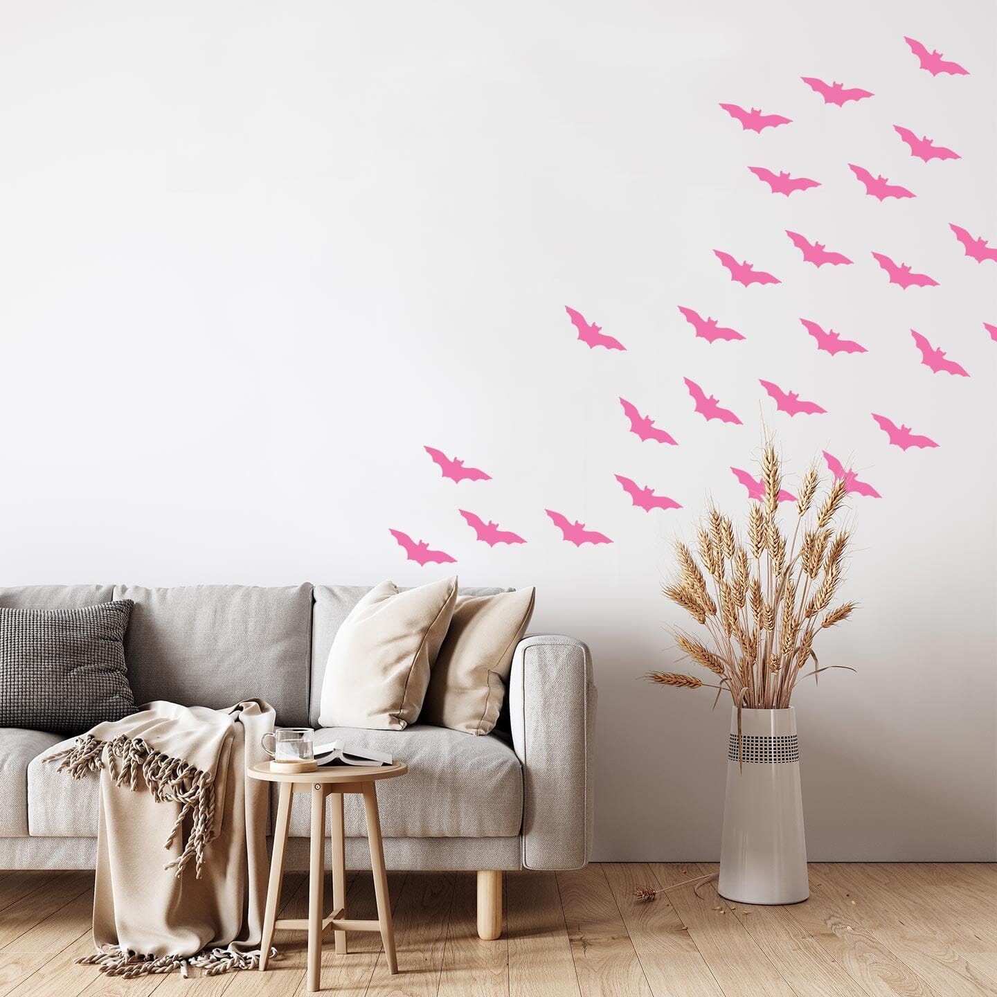 Bat Wall Decals Decals Urbanwalls Pink