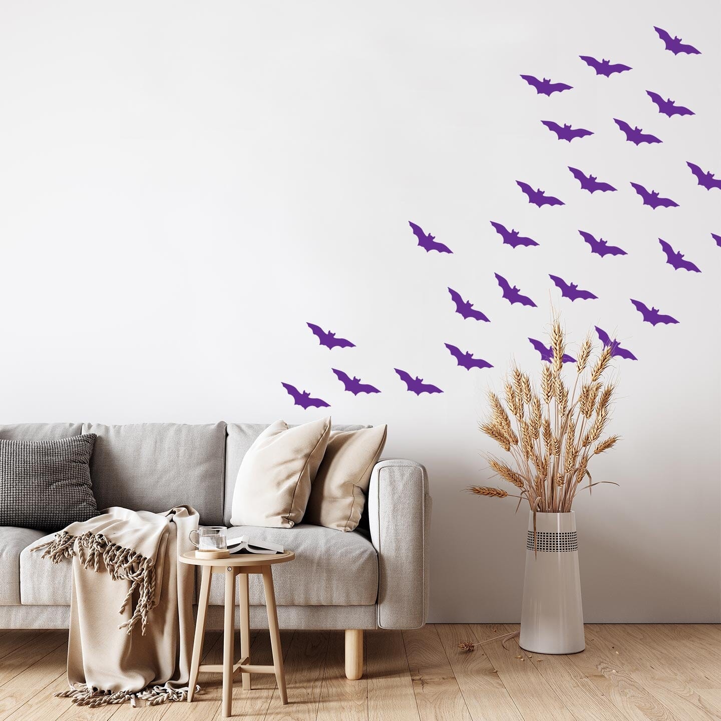 Bat Wall Decals Decals Urbanwalls Purple
