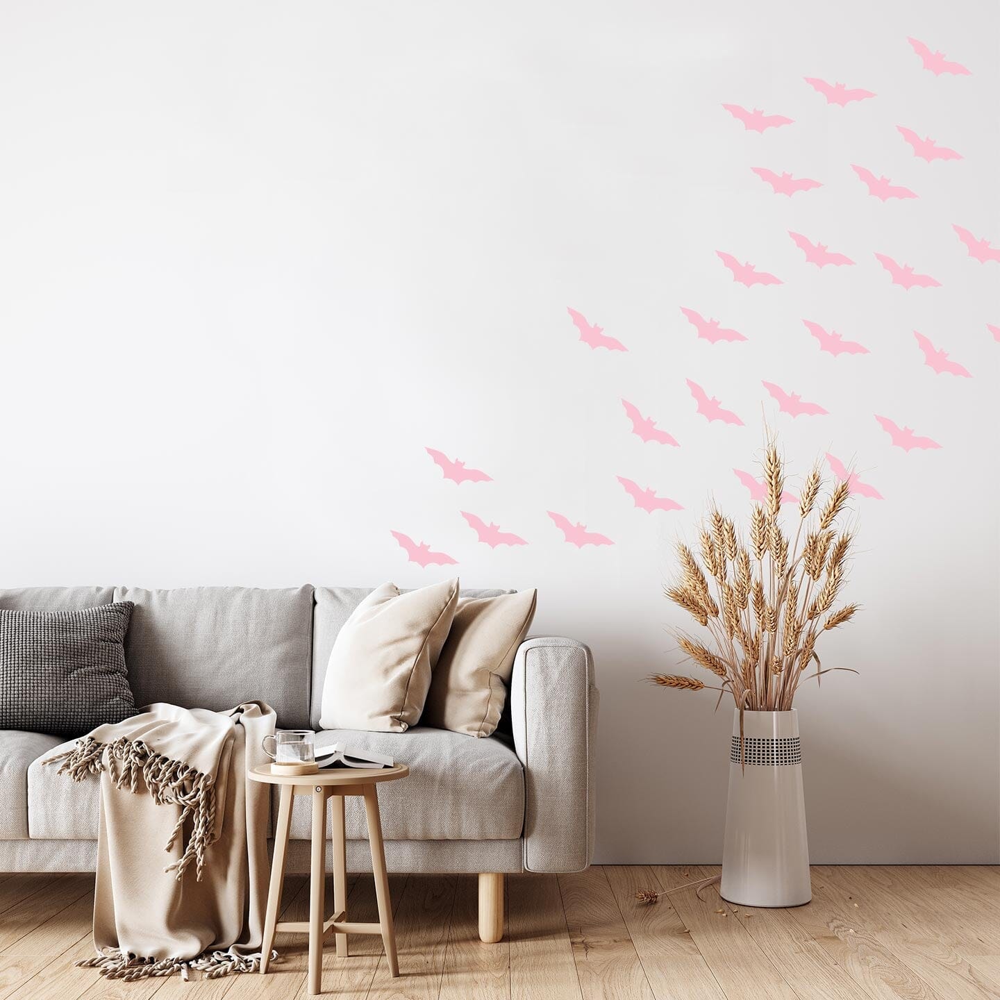 Bat Wall Decals Decals Urbanwalls Soft Pink