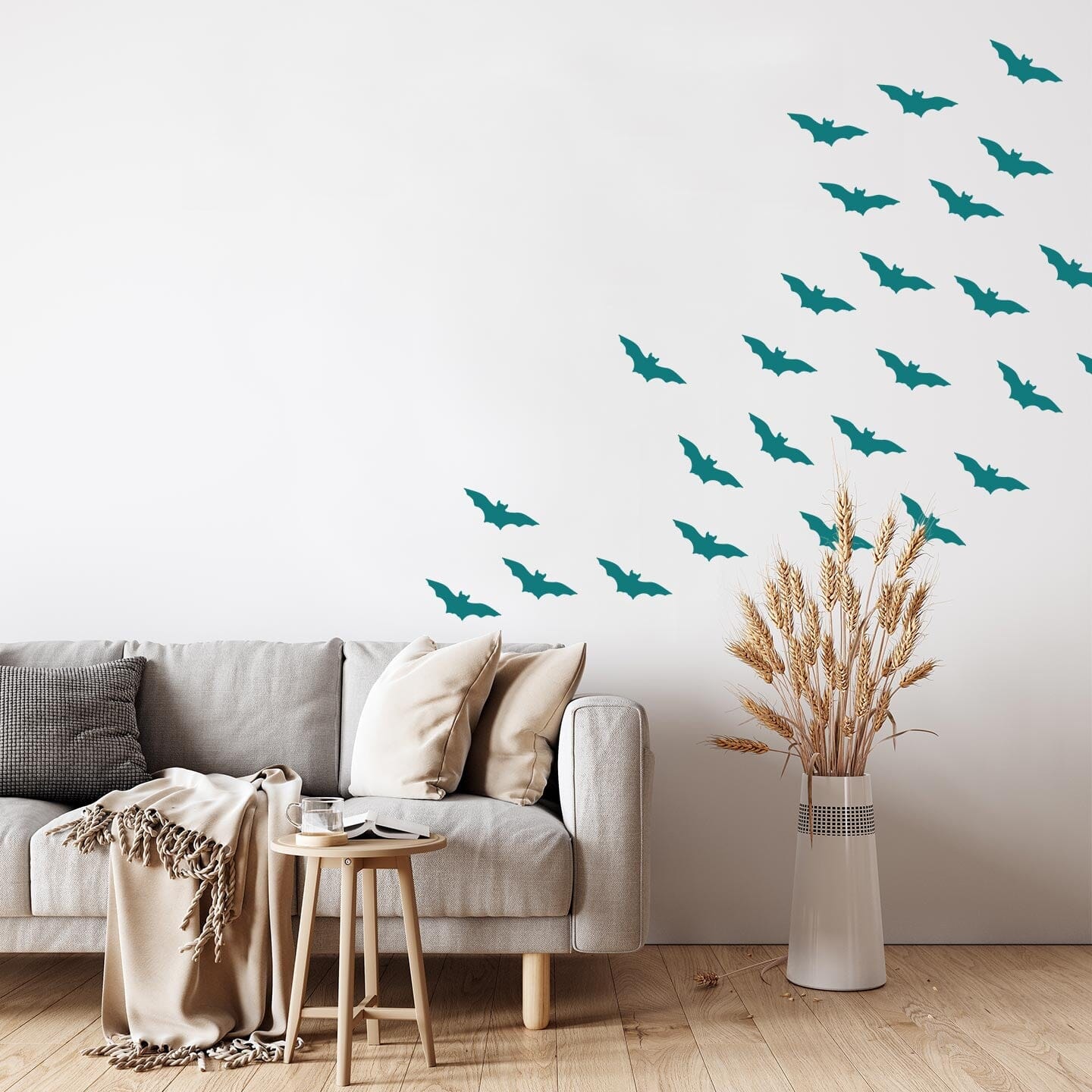 Bat Wall Decals Decals Urbanwalls Turquoise