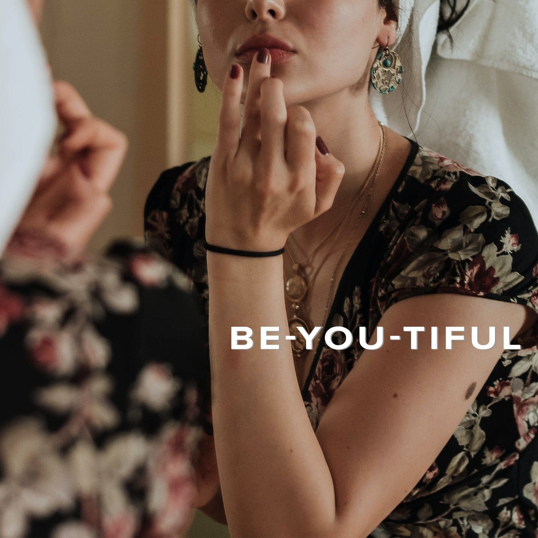 BE-YOU-TIFUL Mirror Decal Decals Urbanwalls