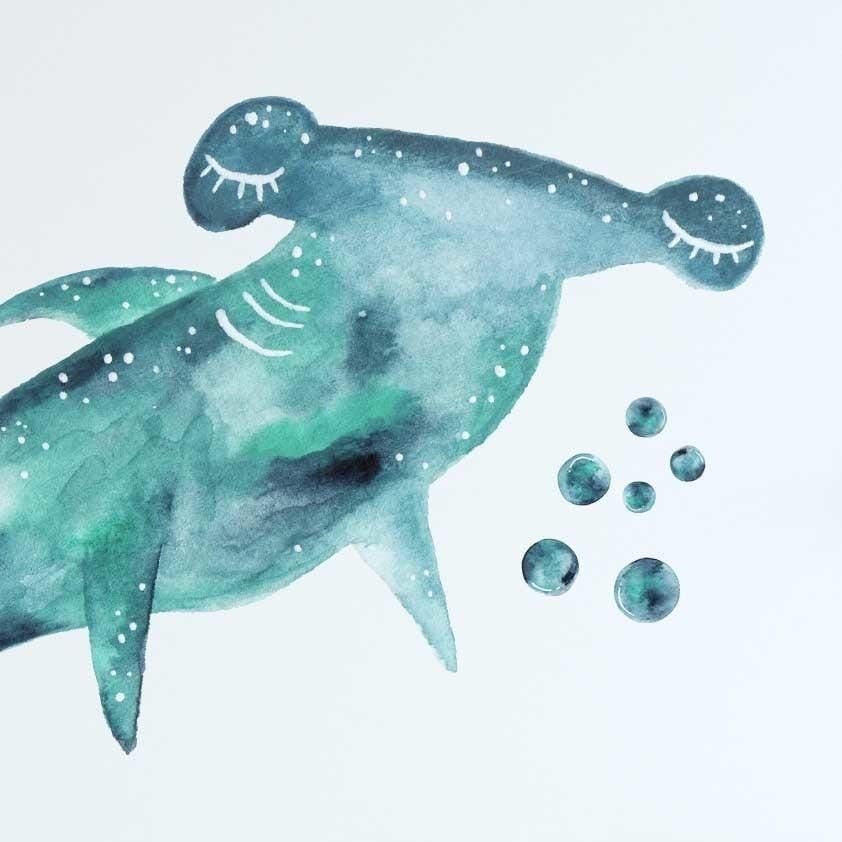 Big Shark Wall Decals Decals Urbanwalls