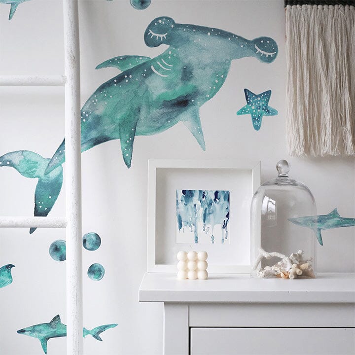 Big Shark Wall Decals Decals Urbanwalls