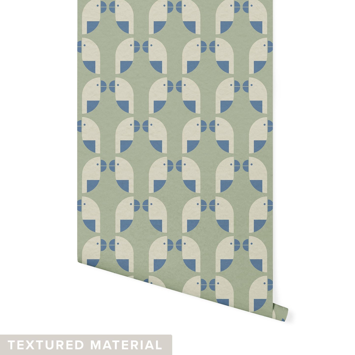 Birds of a Feather Wallpaper Wallpaper Sunny Circle Studio Textured Wall DOUBLE ROLL : 42” X 4 FEET Elegant
