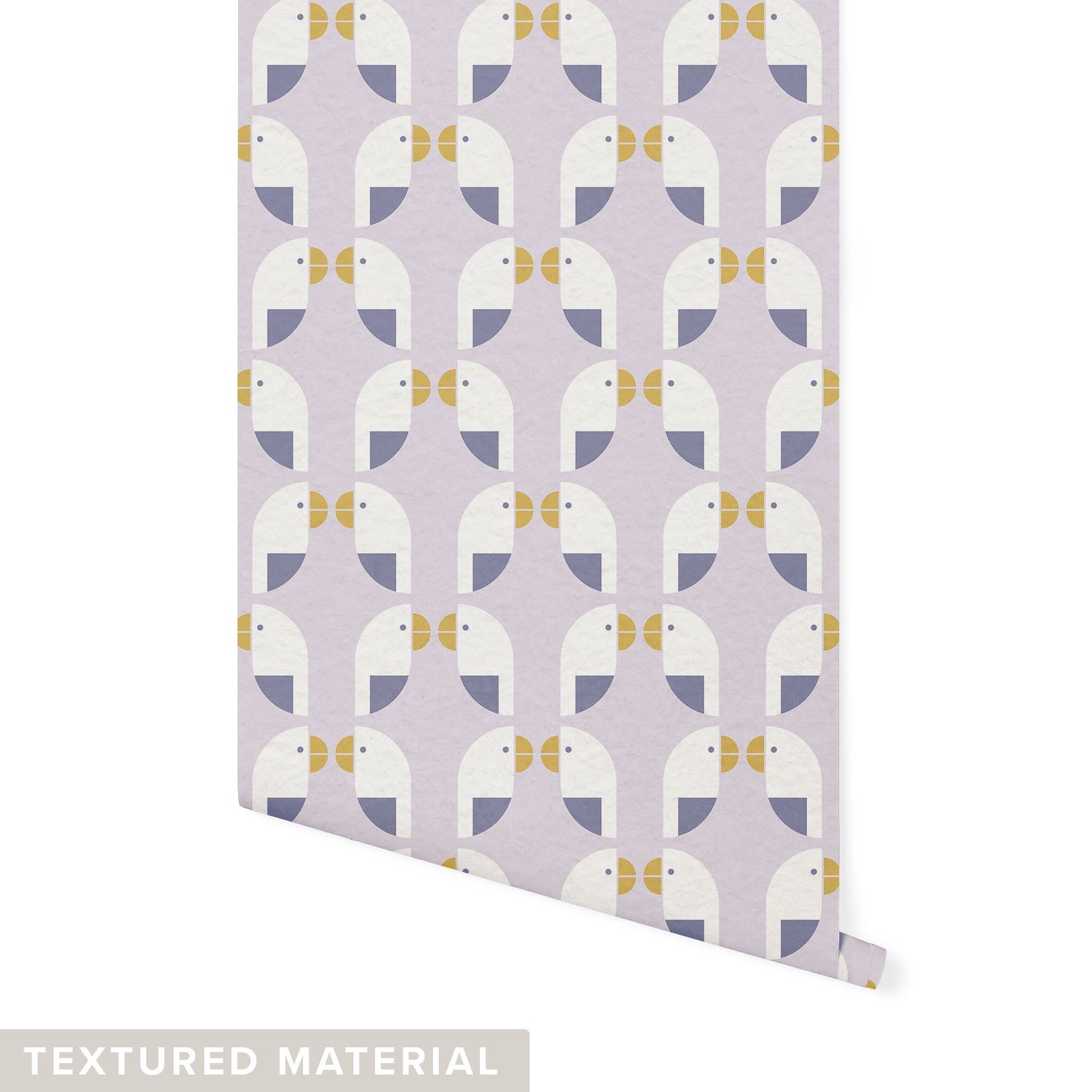 Birds of a Feather Wallpaper Wallpaper Sunny Circle Studio Textured Wall DOUBLE ROLL : 42” X 4 FEET Stately